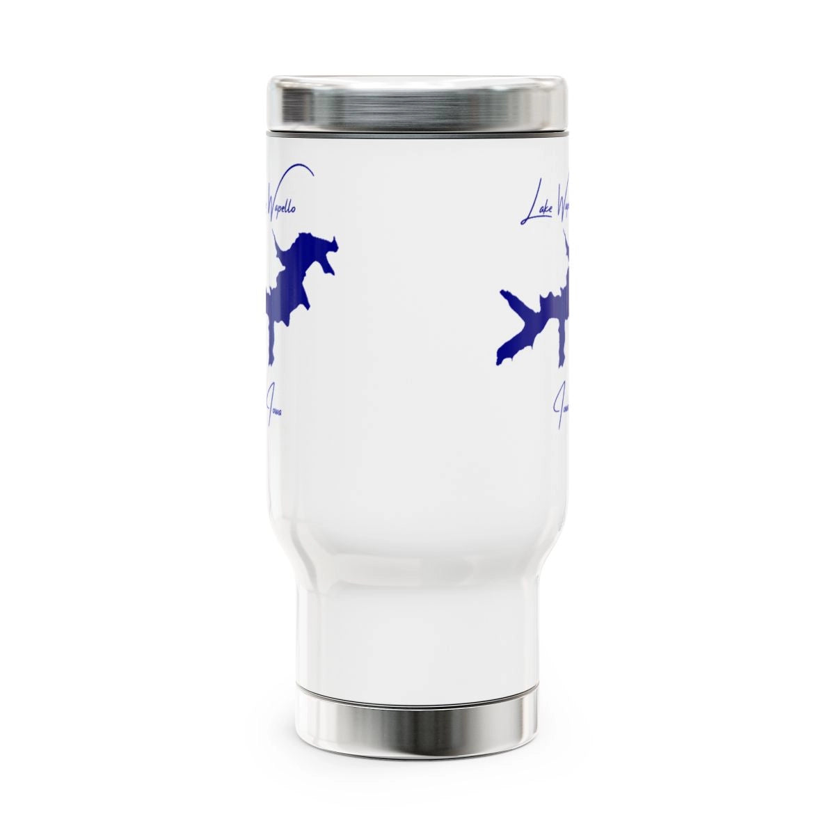 Iowa Lake Wapello Travel Mug other position view from front 14oz.webp