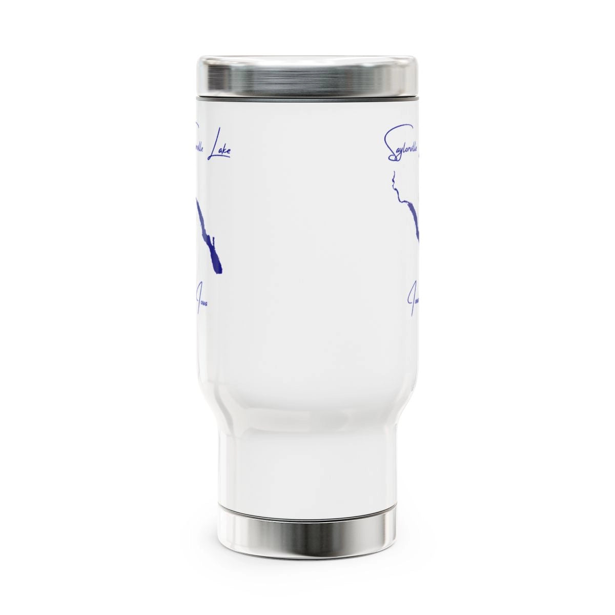 Iowa Saylorville Lake Travel Mug other position view from front 14oz.webp