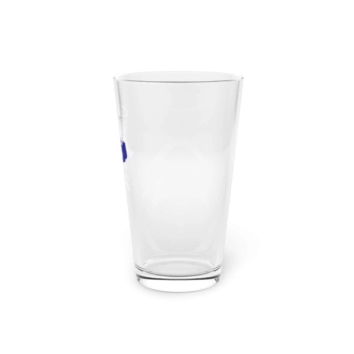 Kansas Clinton Lake 16oz Pint Glass front position view from right 16oz.webp