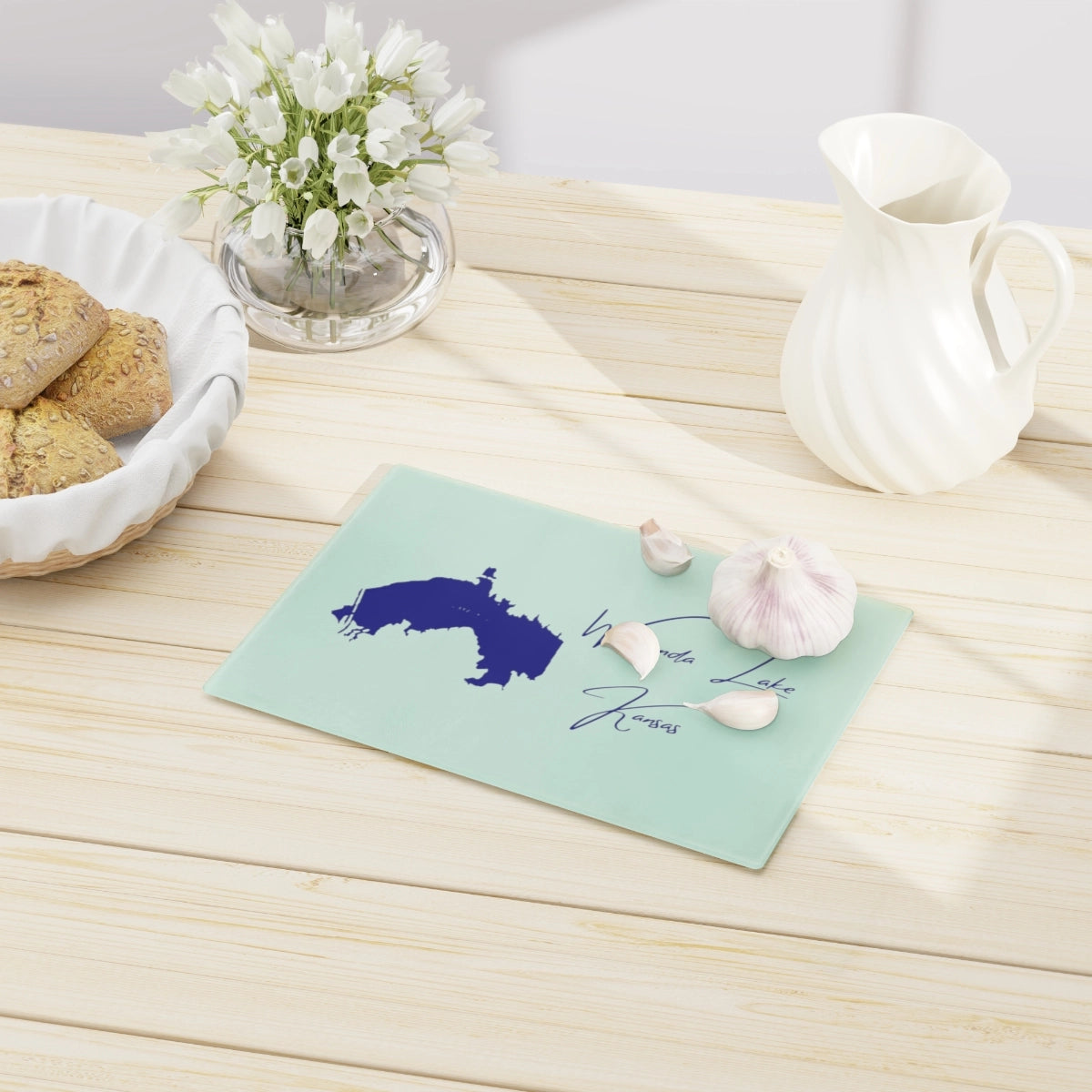 Kansas Waconda Lake Cutting Board other position view from context-1 small.webp