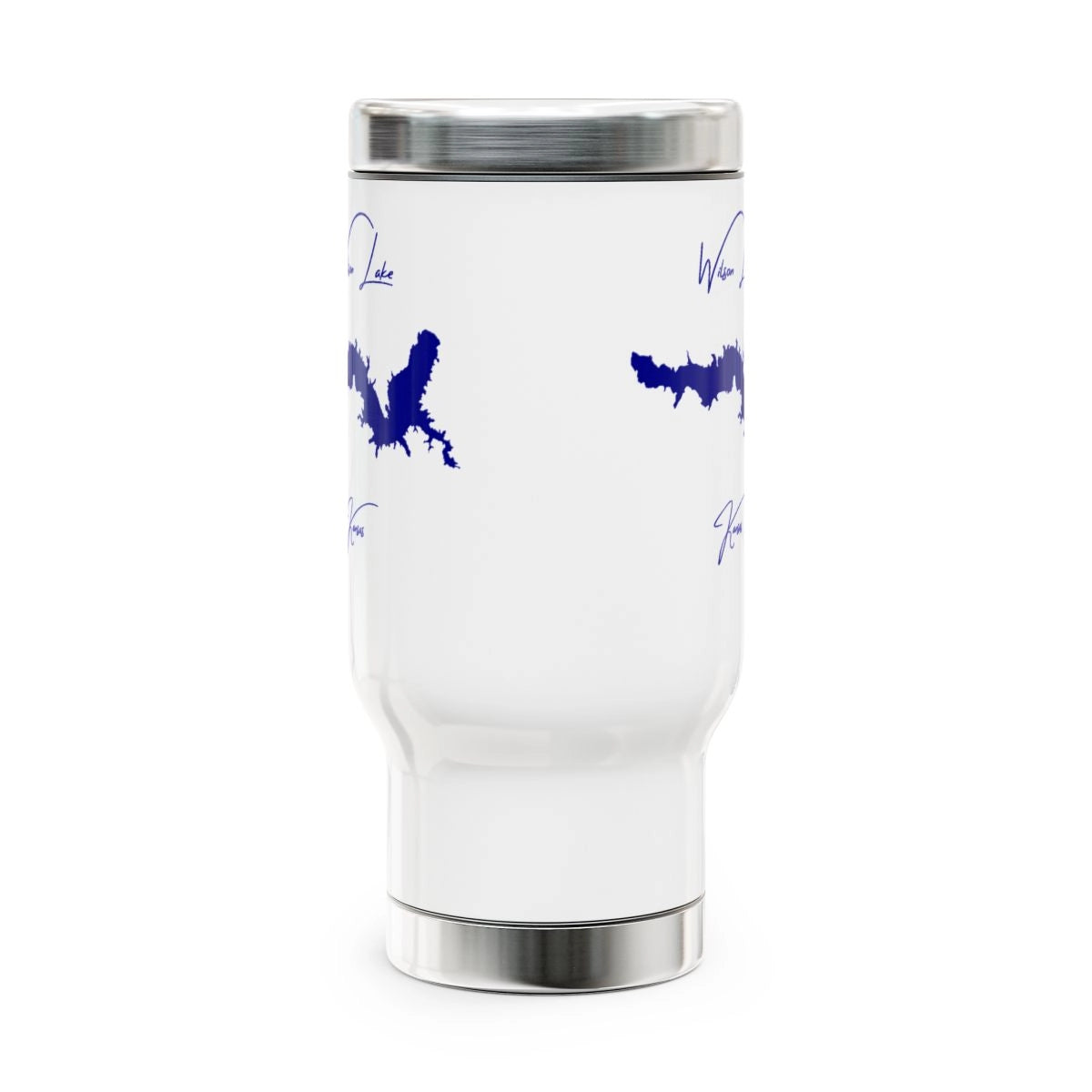 Kansas Wilson Lake Travel Mug other position view from front 14oz.webp