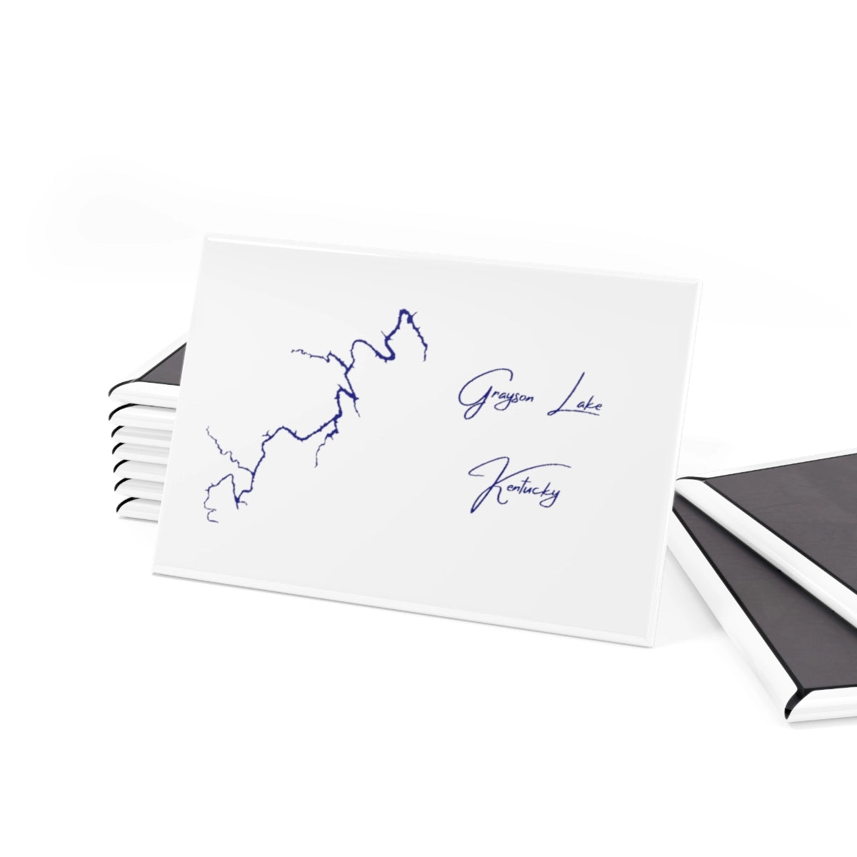 Kentucky Grayson Lake Magnet front position view from set 2 x 3.webp