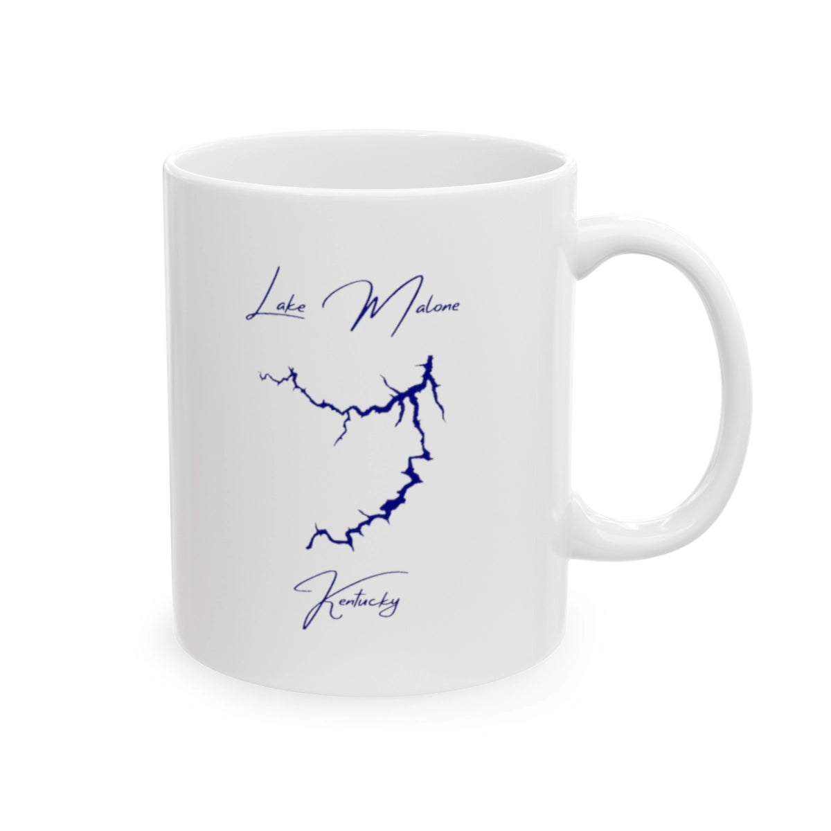 Kentucky Lake Malone Ceramic Mug other position view from right 11oz.webp