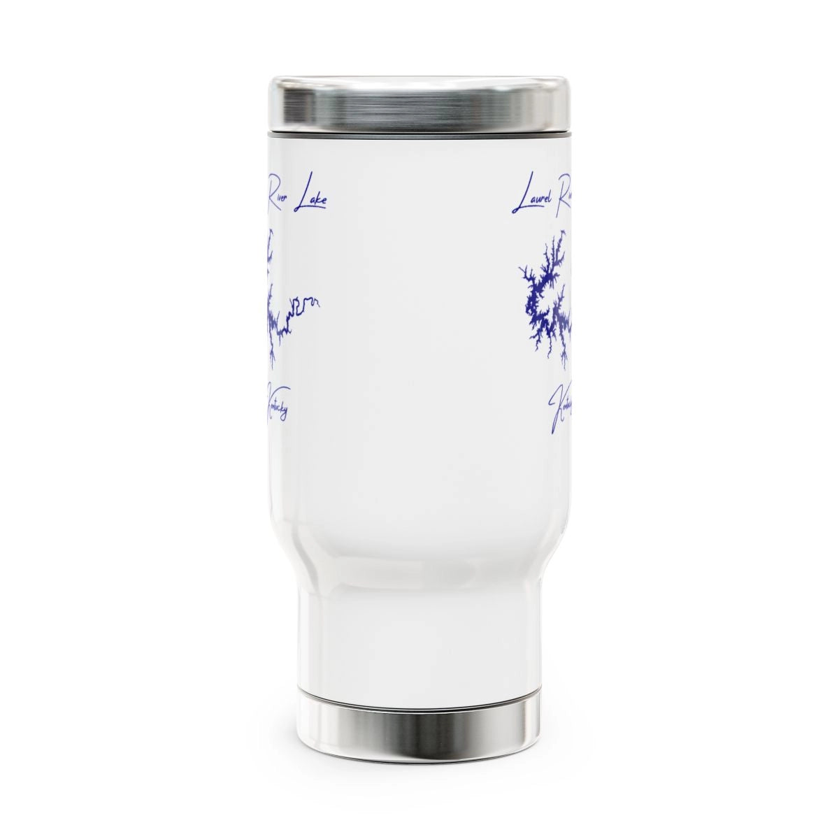 Kentucky Laurel River Lake Travel Mug other position view from front 14oz.webp