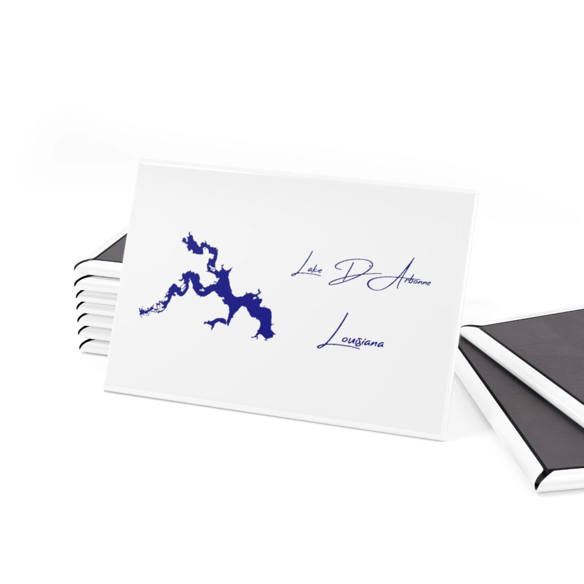 Louisiana Lake D'Arbonne Magnet front position view from set 2 x 3.webp