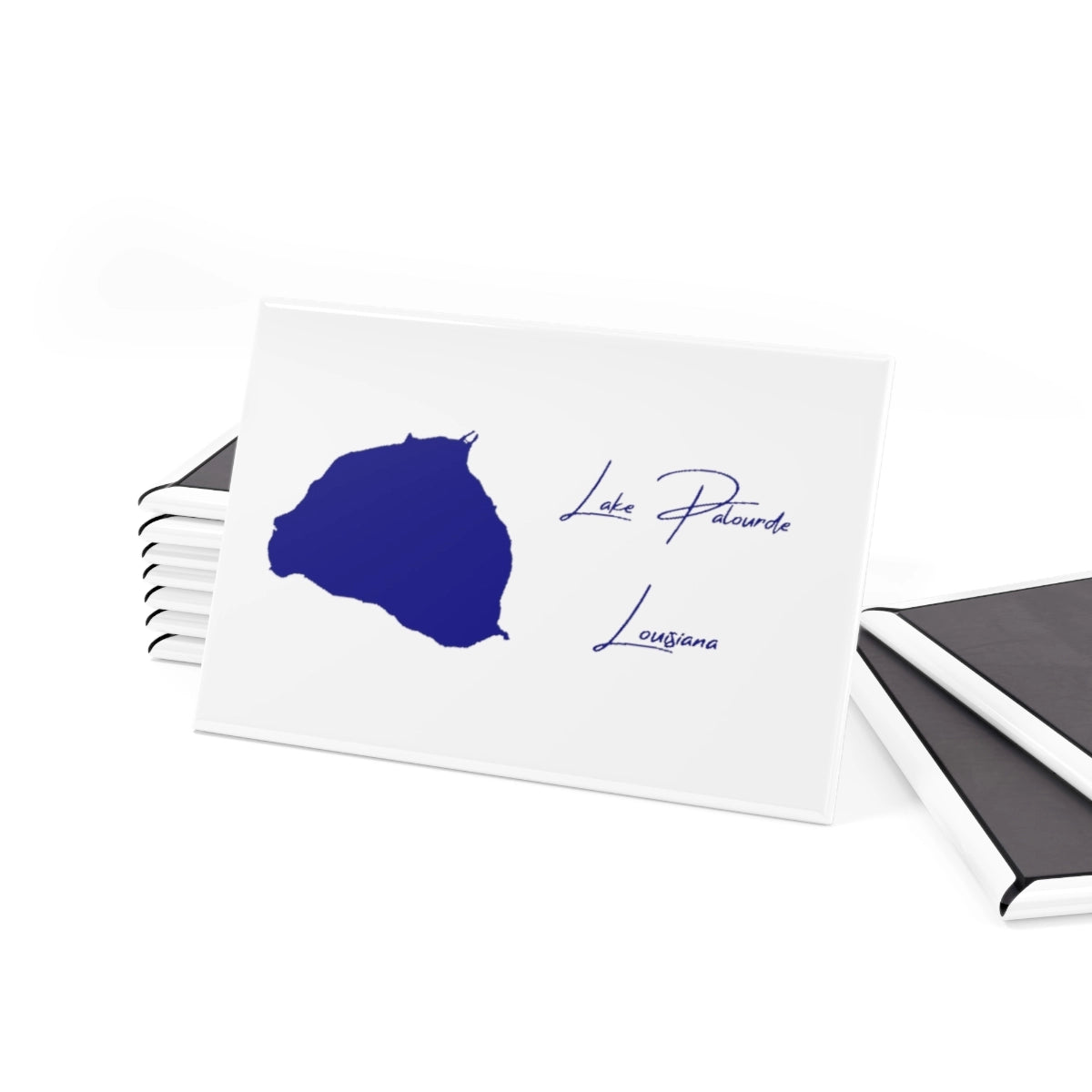 Louisiana Lake Palourde Magnet front position view from set 2 x 3.webp