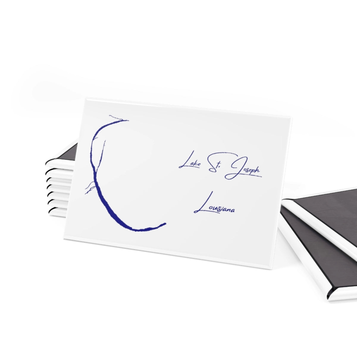 Louisiana Lake St. Joseph Magnet front position view from set 2 x 3.webp