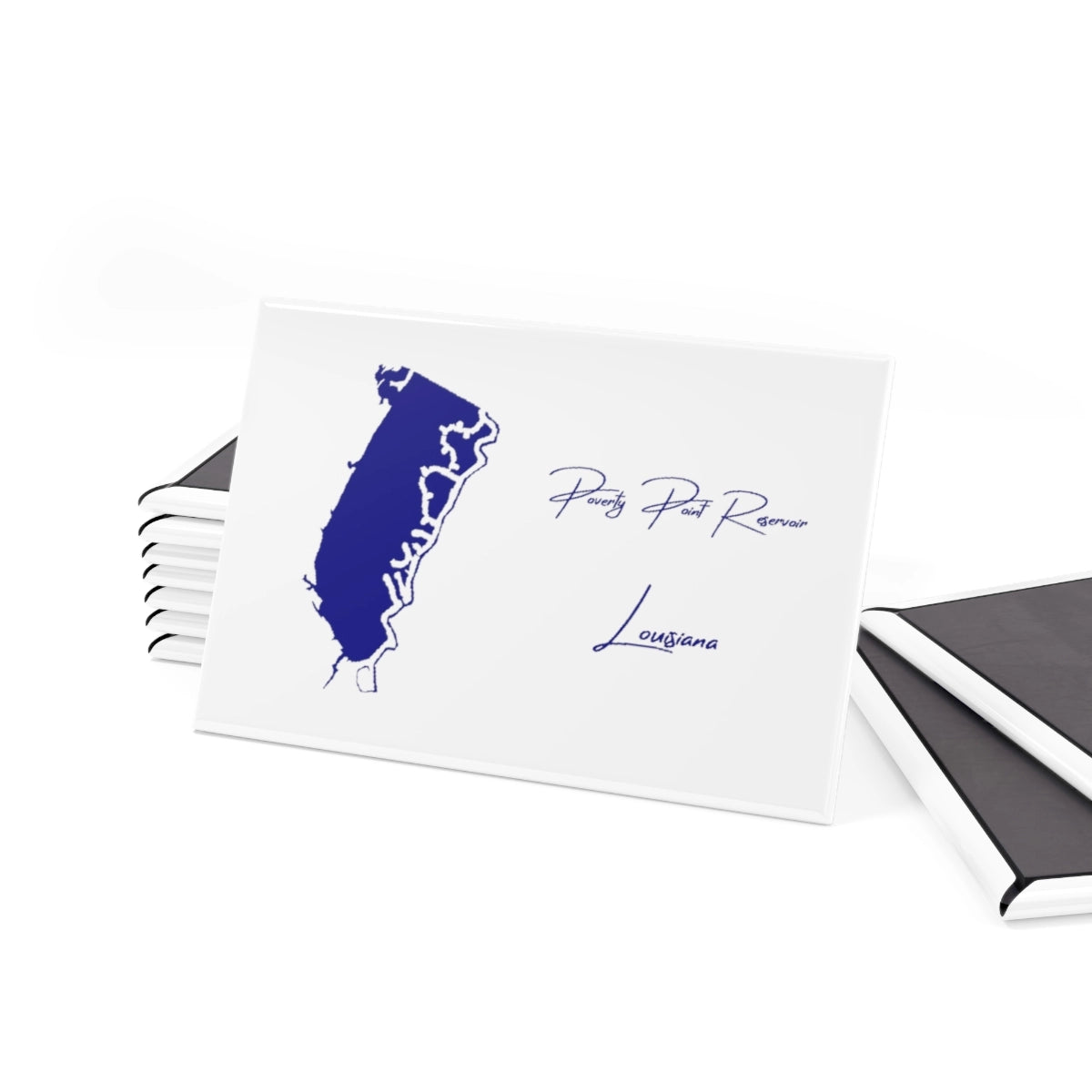 Louisiana Poverty Point Reservoir Magnet front position view from set 2 x 3.webp