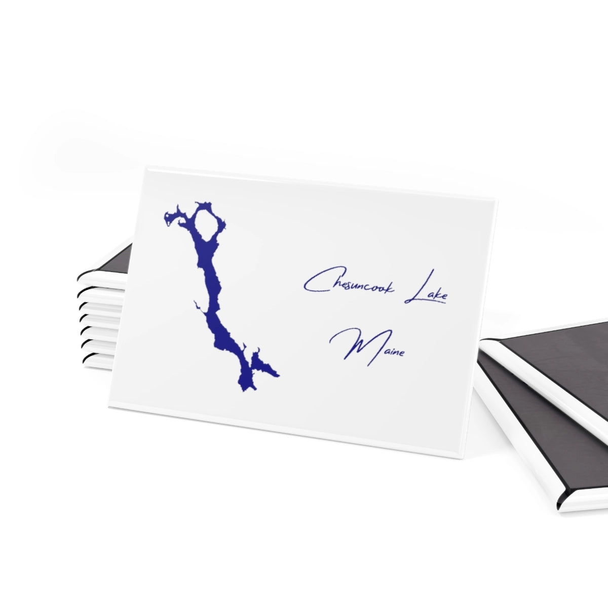 Maine Chesuncook Lake Magnet front position view from set 2 x 3.webp