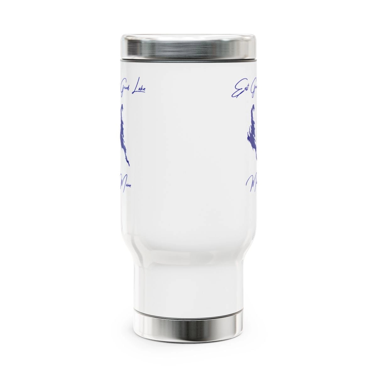 Maine East Grand Lake Travel Mug other position view from front 14oz.webp