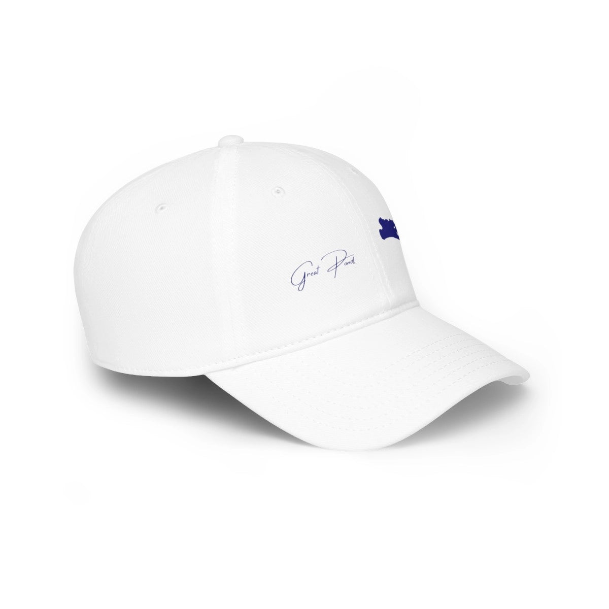 Maine Great Pond Baseball Cap other position view from side one size.webp
