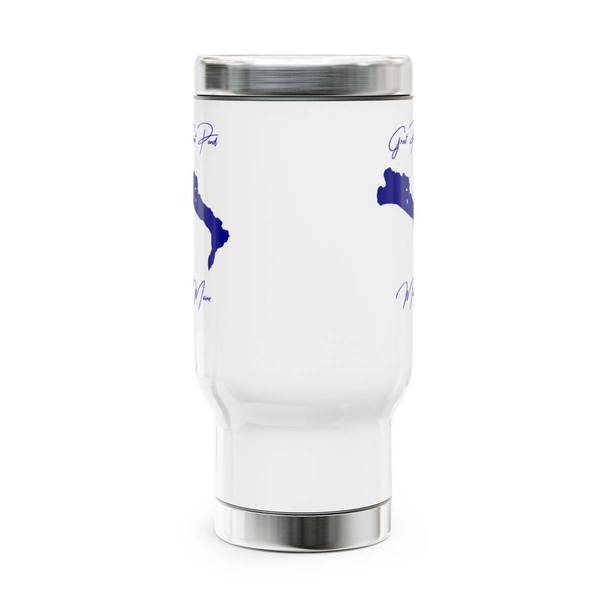 Maine Great Pond Travel Mug other position view from front 14oz.webp