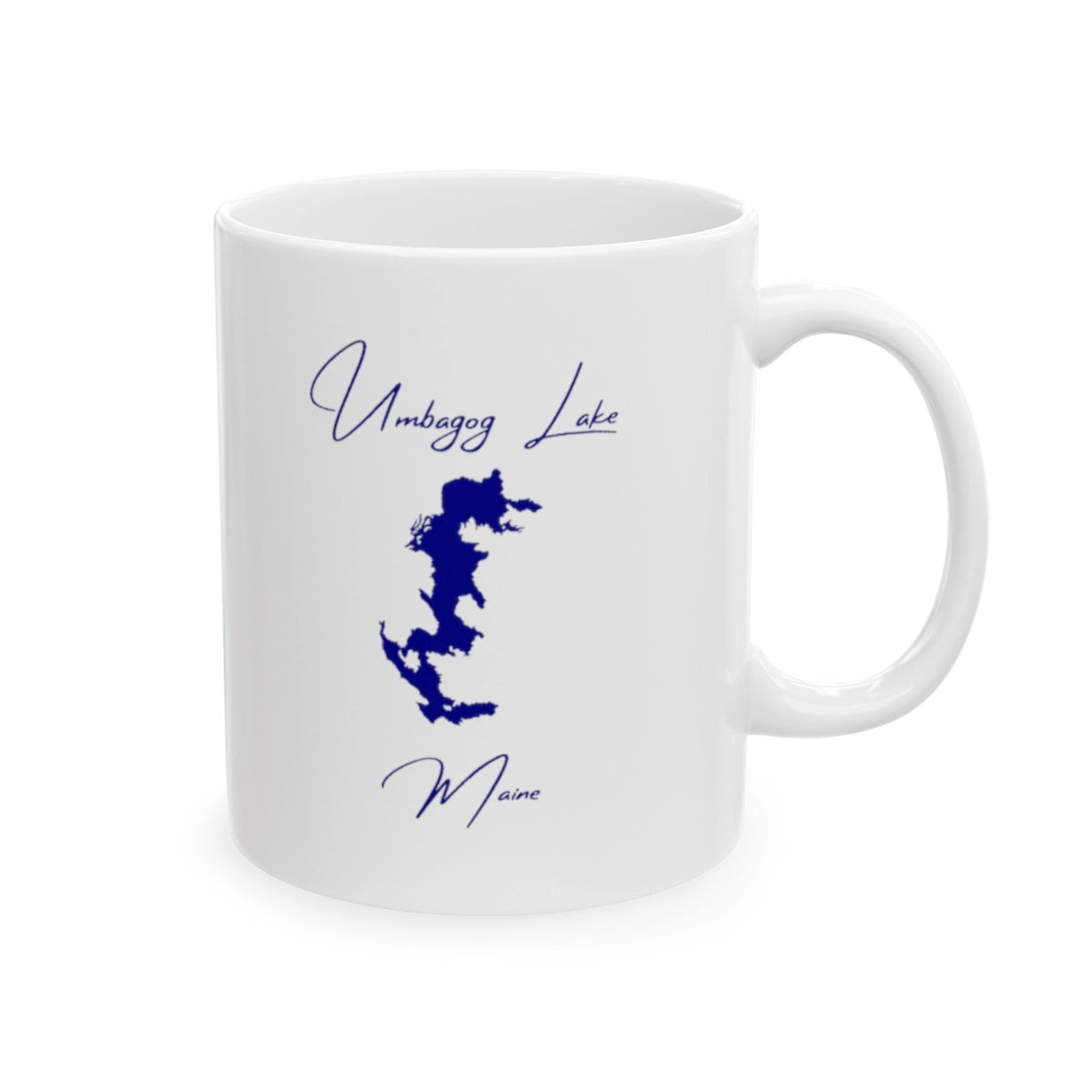 Maine Umbagog Lake Ceramic Mug other position view from right 11oz.webp