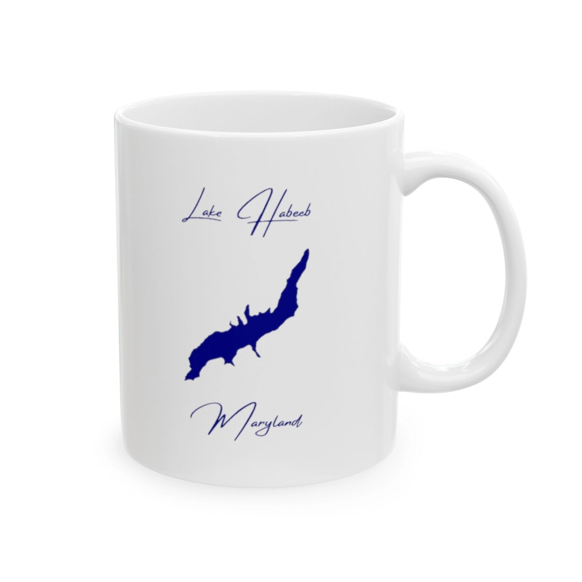 Maryland Lake Habeeb Ceramic Mug other position view from right 11oz.webp