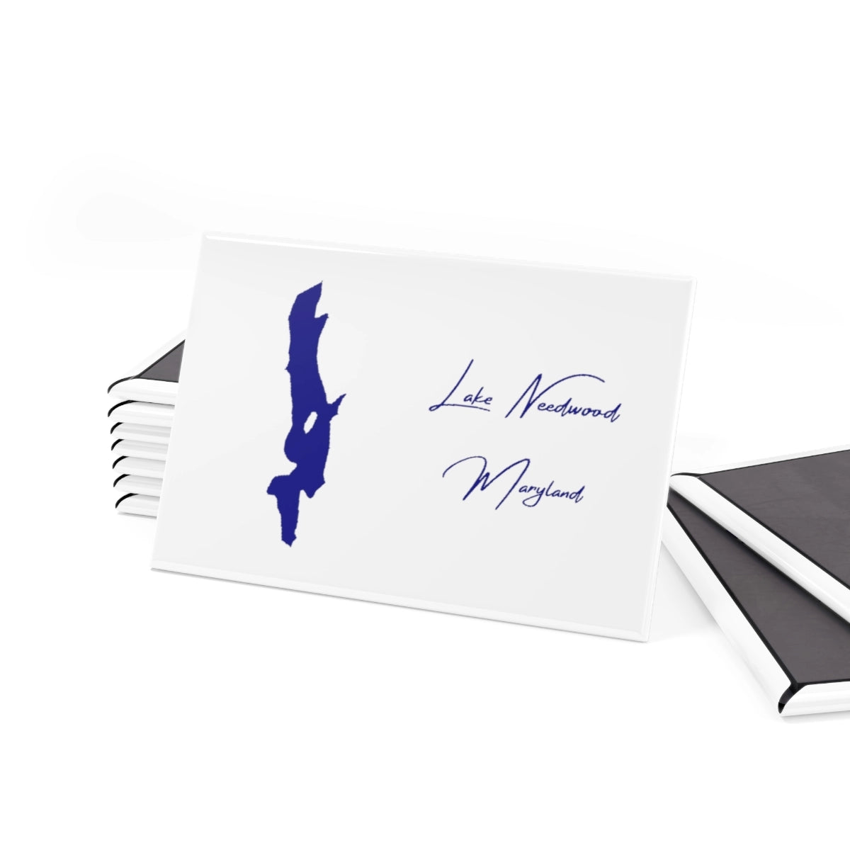 Maryland Lake Needwood Magnet front position view from set 2 x 3.webp