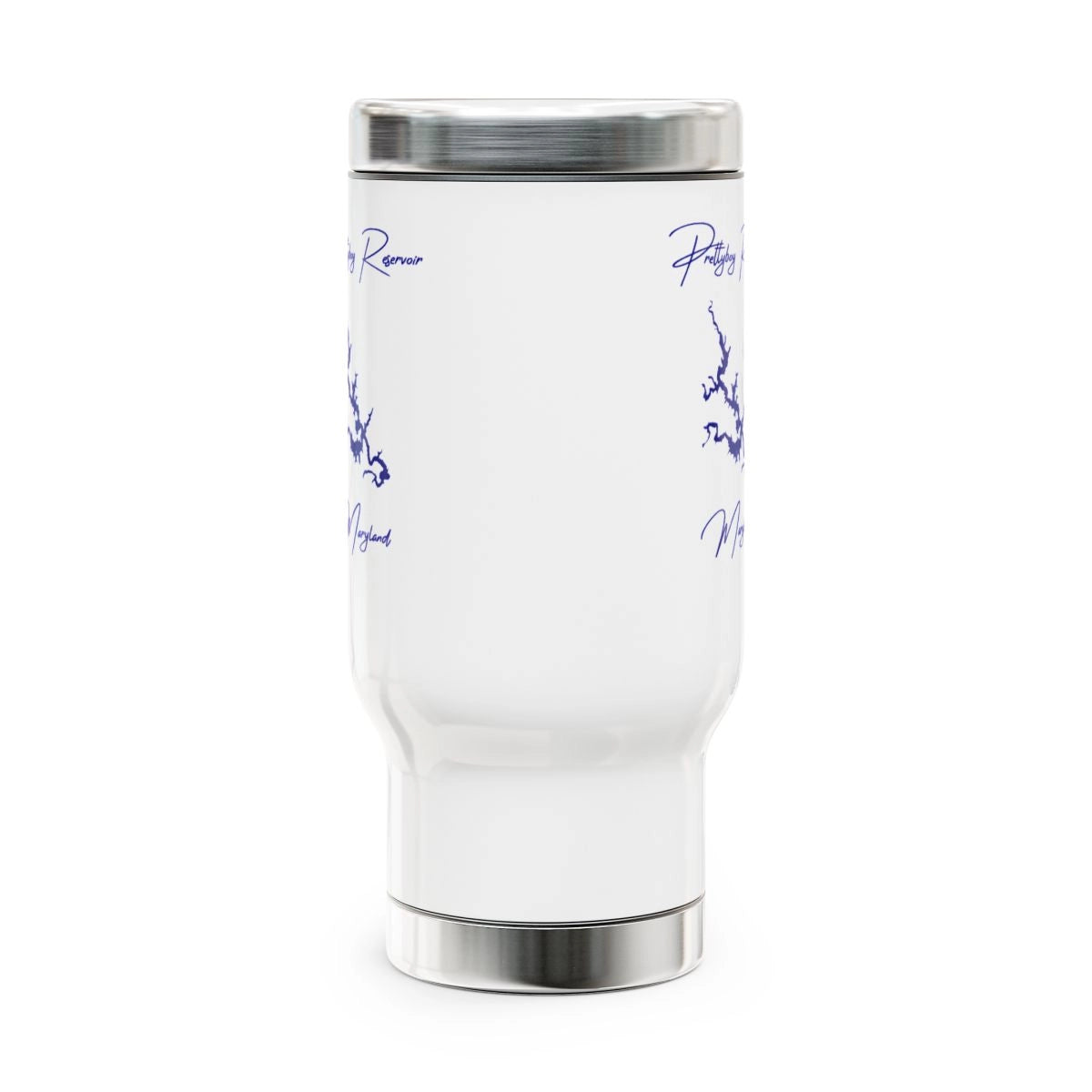 Maryland Prettyboy Reservoir Travel Mug other position view from front 14oz.webp