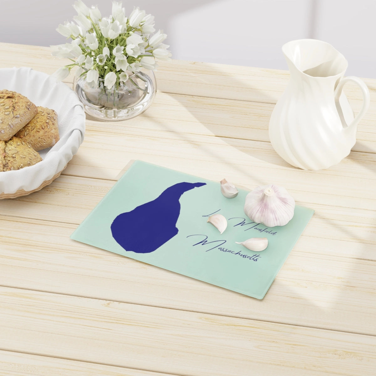 Massachusetts Lake Mansfield Cutting Board other position view from context-1 small.webp