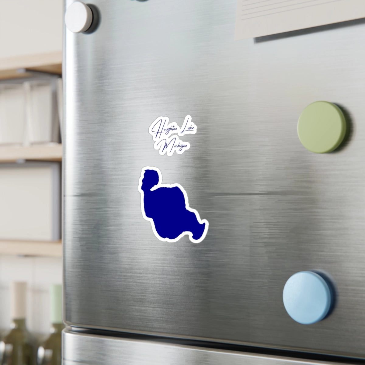 Michigan Houghton Lake Vinyl Decal other position view from context-2 4 x 6.webp