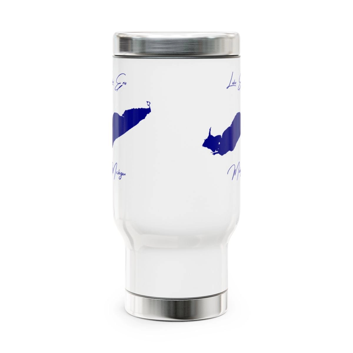 Michigan Lake Erie Travel Mug other position view from front 14oz.webp