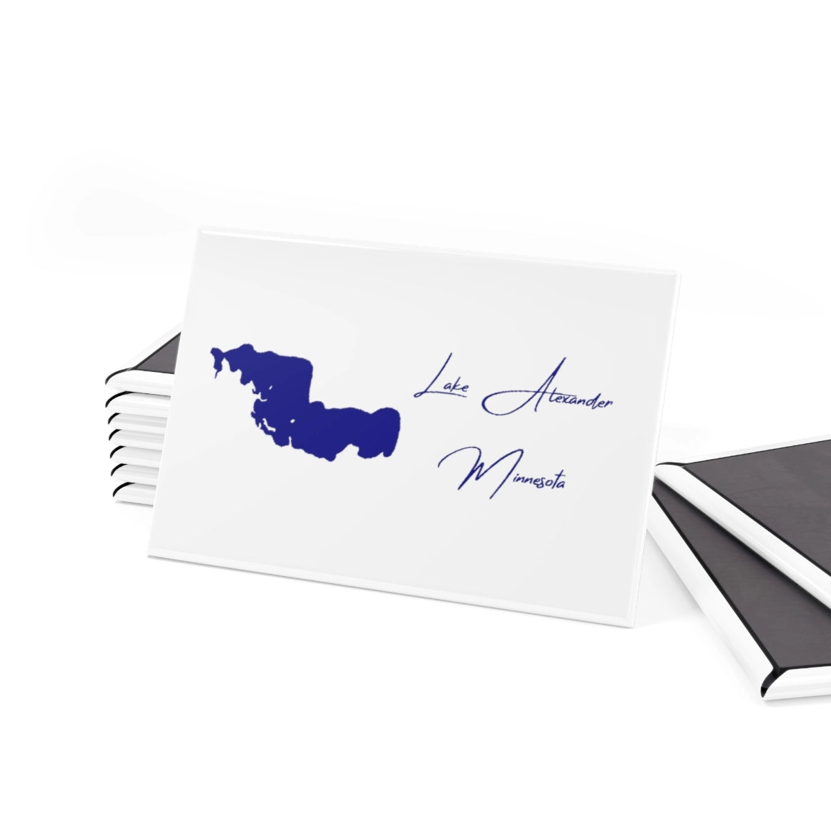 Minnesota Lake Alexander Magnet front position view from set 2 x 3.webp