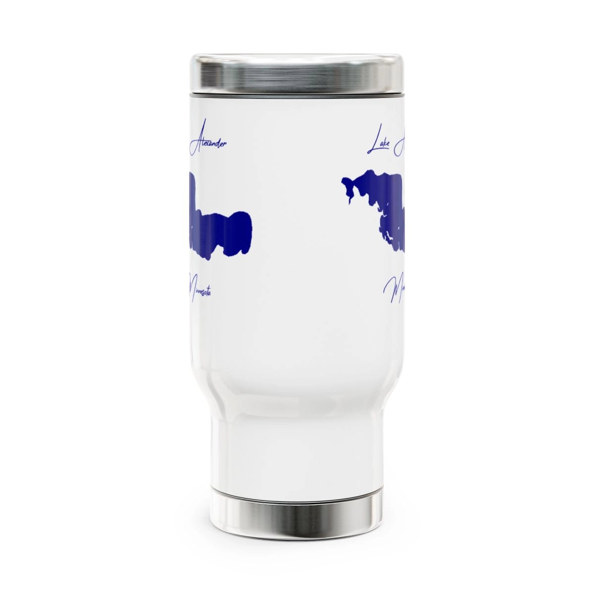 Minnesota Lake Alexander Travel Mug other position view from front 14oz.webp