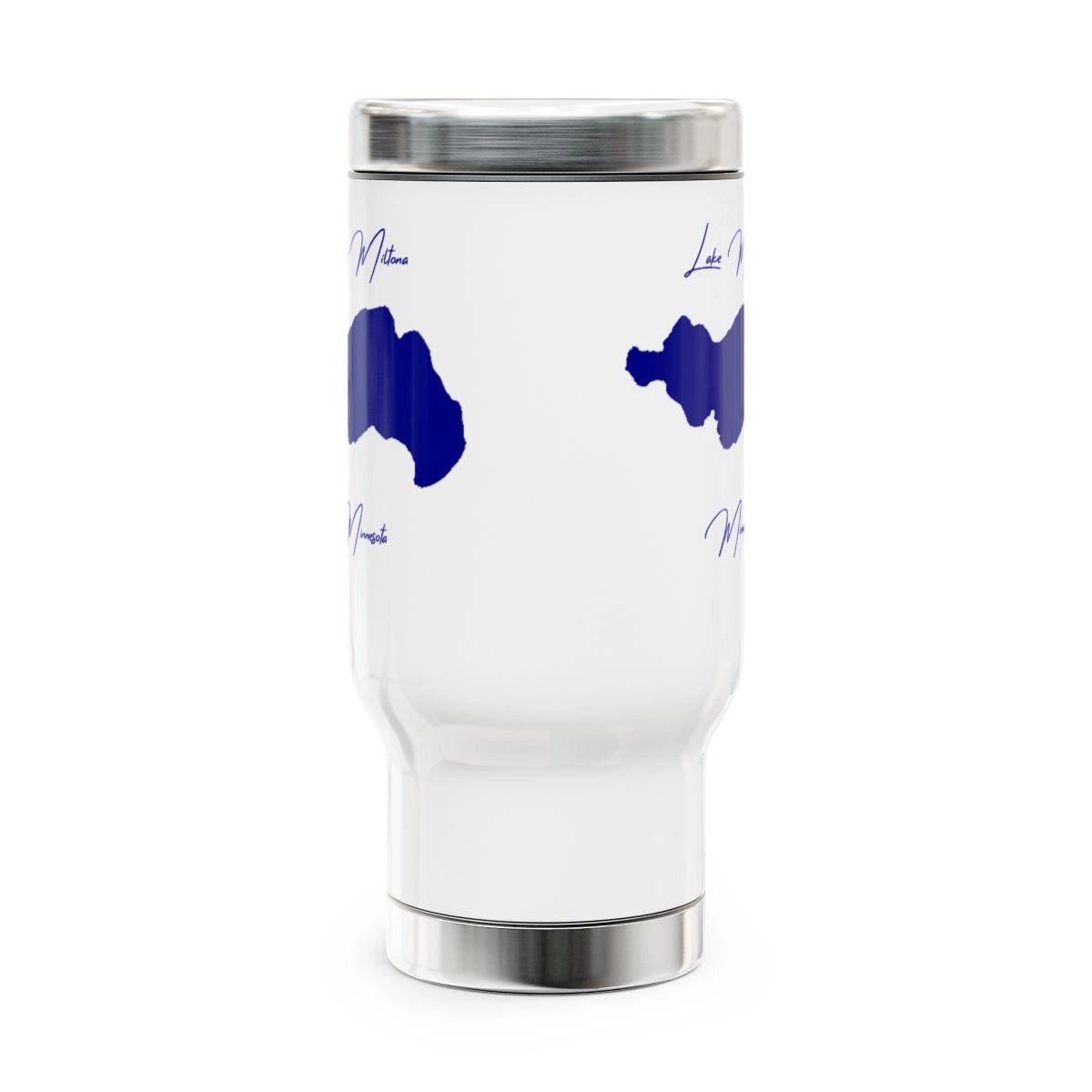 Minnesota Lake Miltona Travel Mug other position view from front 14oz.webp
