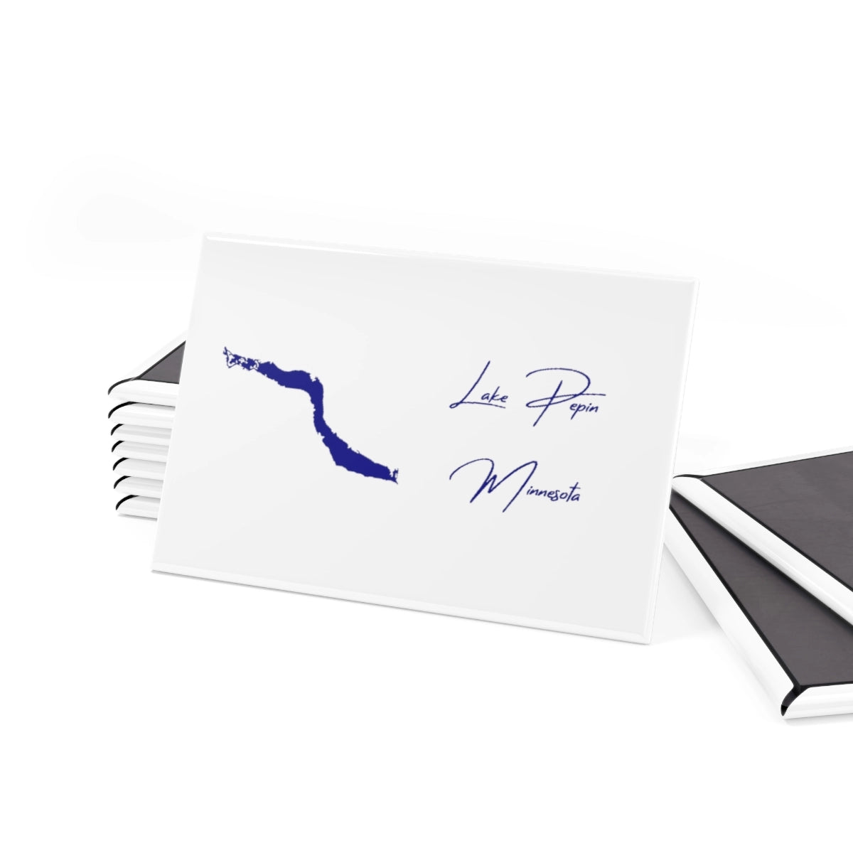 Minnesota Lake Pepin Magnet front position view from set 2 x 3.webp