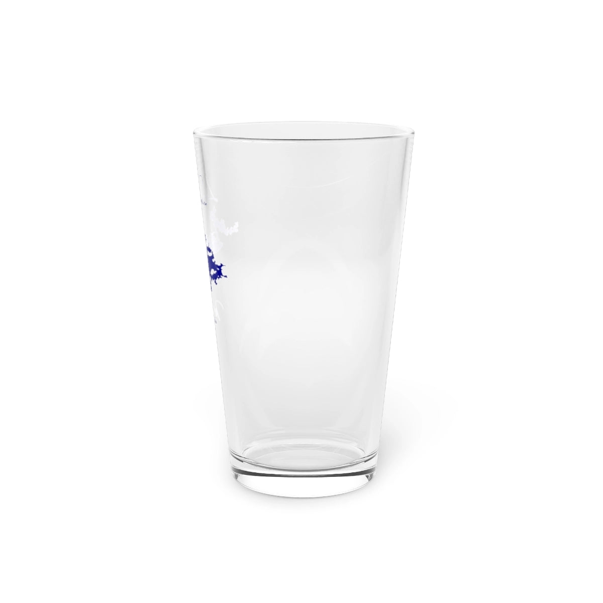 Minnesota Lake Vermilion 16oz Pint Glass front position view from right 16oz.webp
