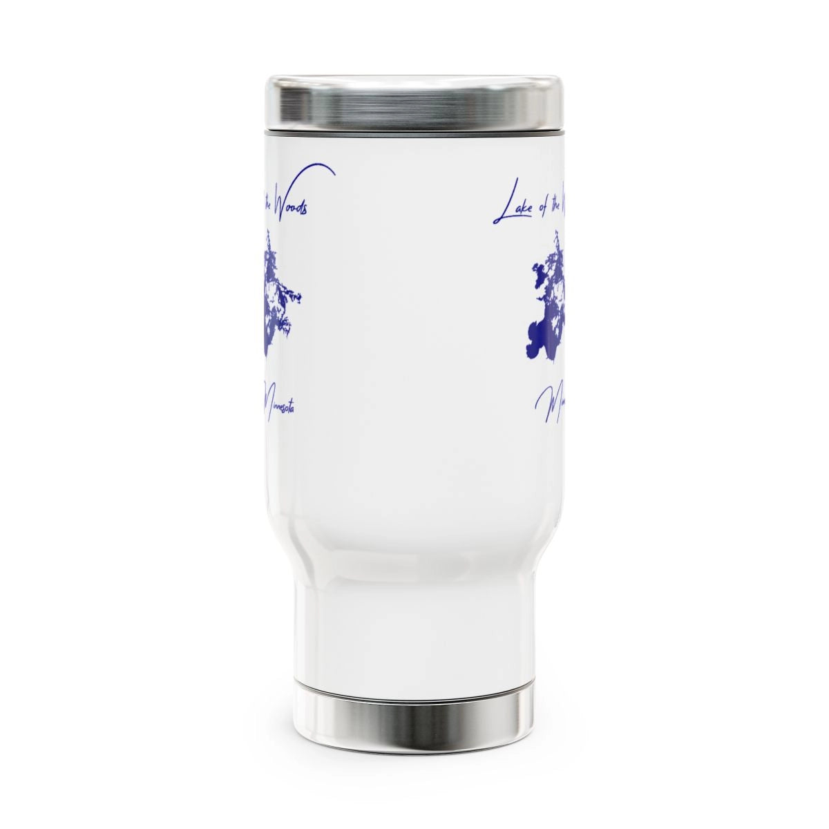 Minnesota Lake of the Woods Travel Mug other position view from front 14oz.webp