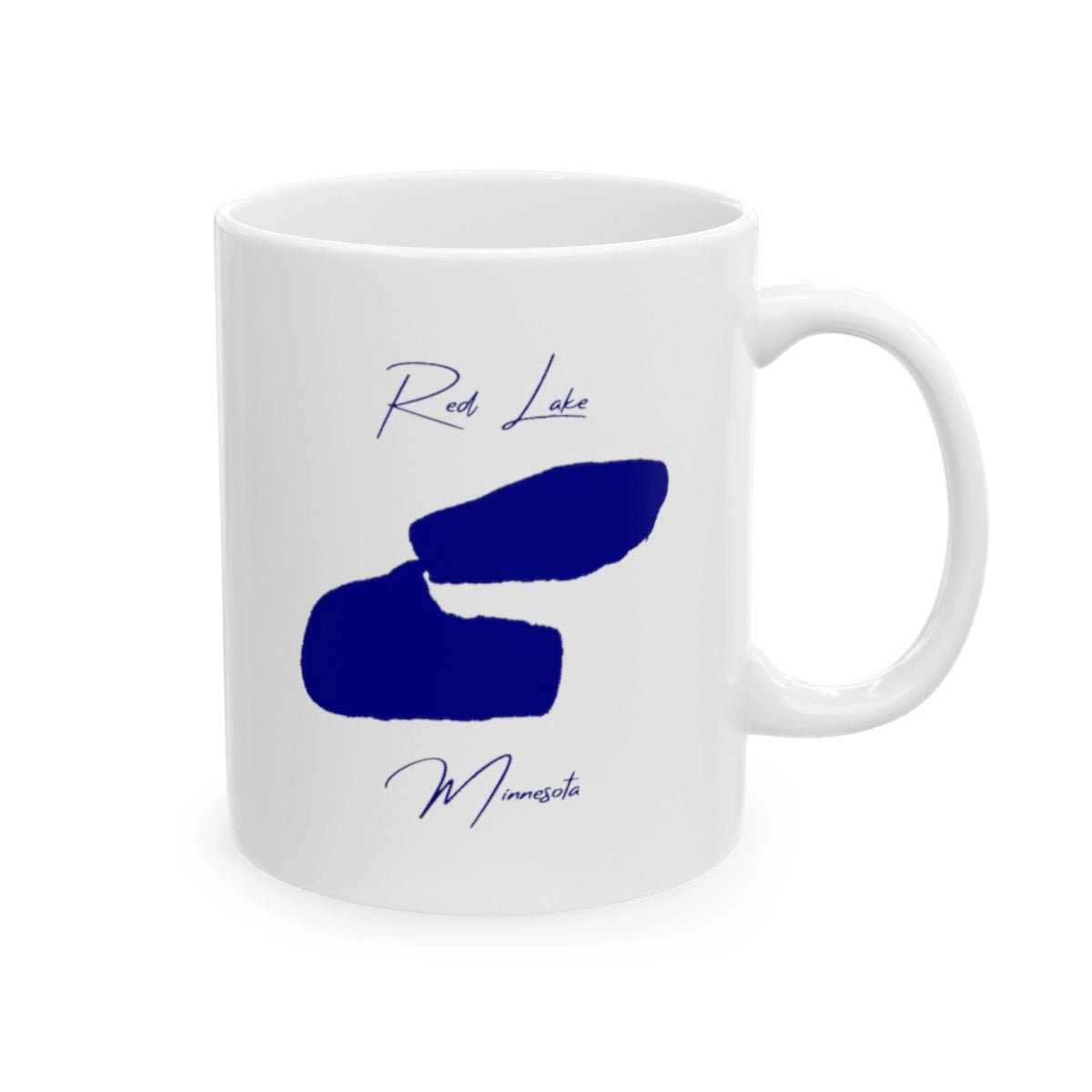 Minnesota Red Lake Ceramic Mug other position view from right 11oz.webp