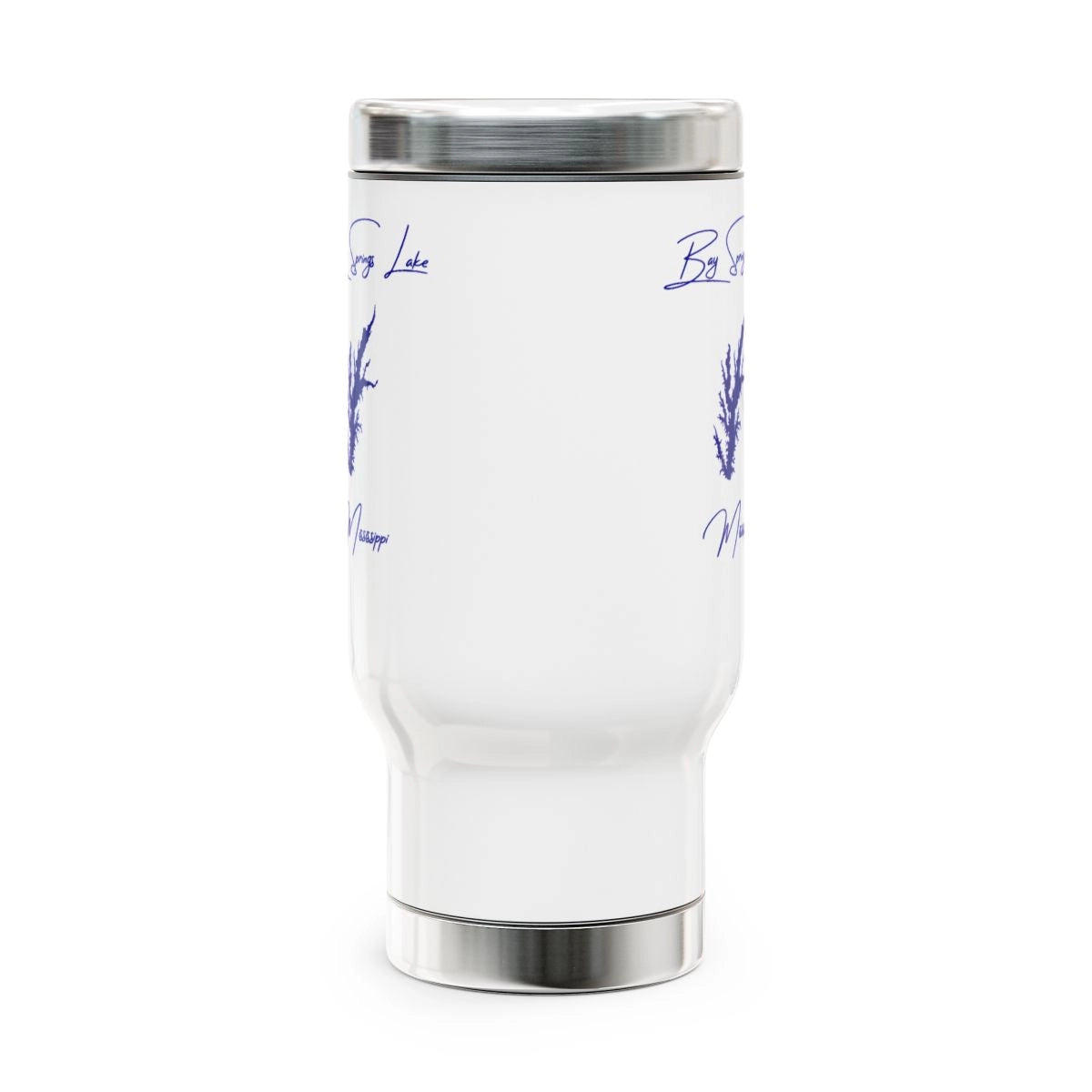 Mississippi Bay Springs Lake Travel Mug other position view from front 14oz.webp