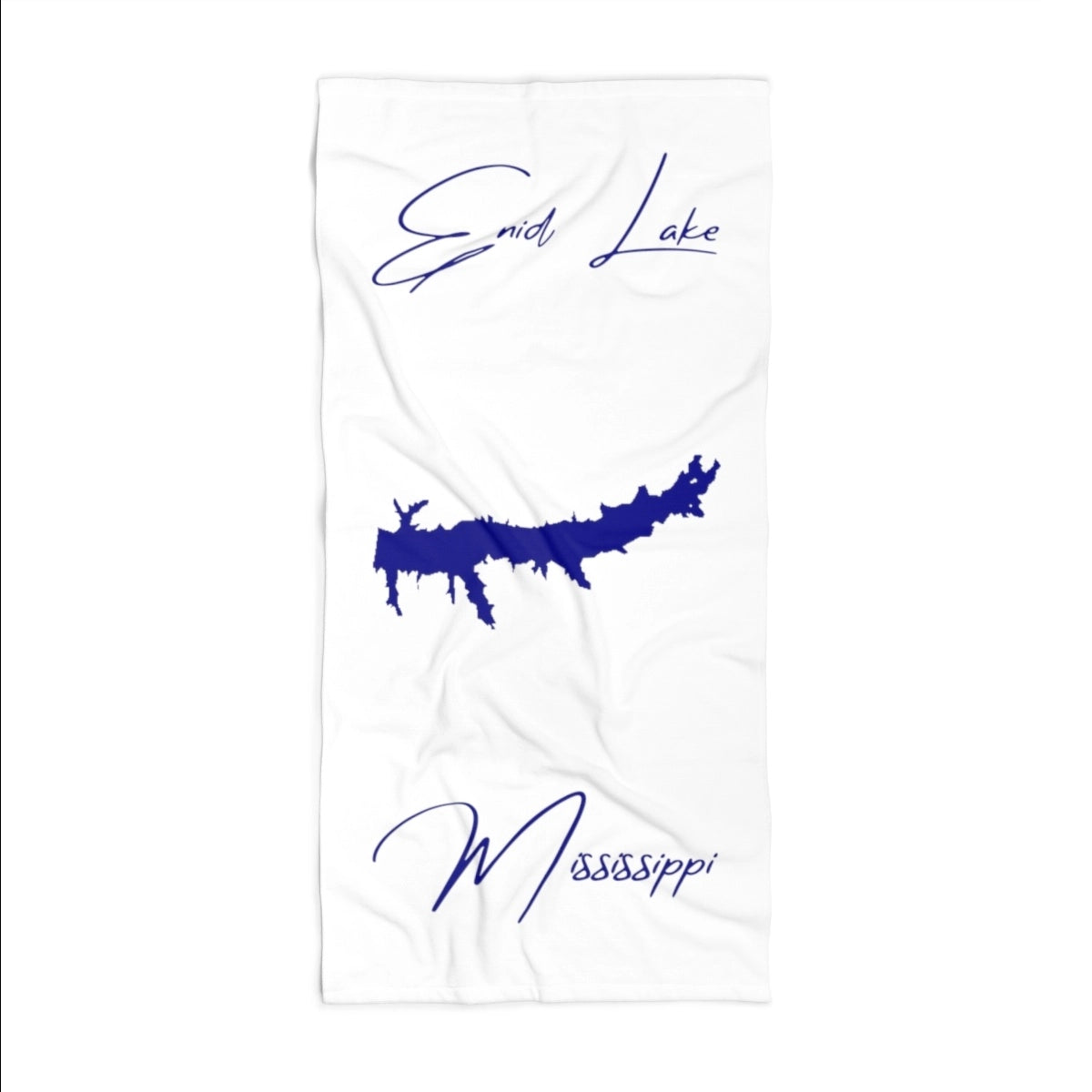 Mississippi Enid Lake Beach Towel front position view from front 36 x 72.webp