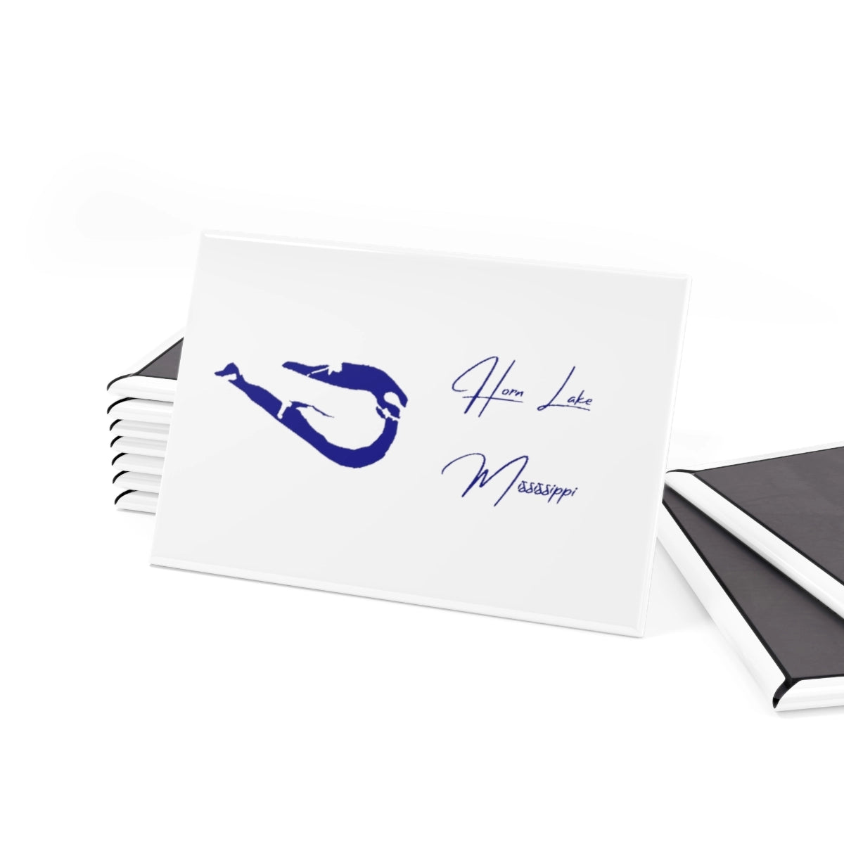 Mississippi Horn Lake Magnet front position view from set 2 x 3.webp