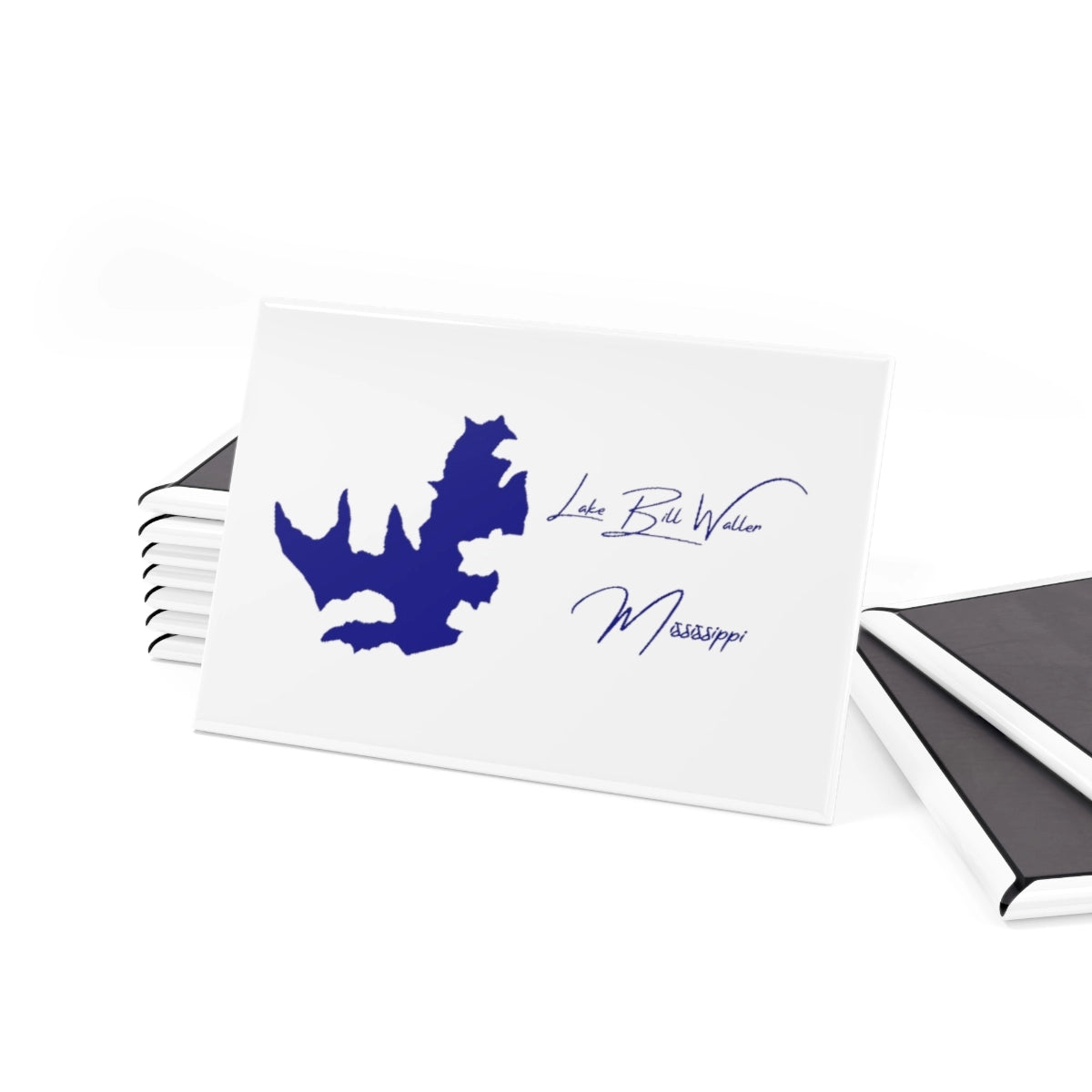 Mississippi Lake Bill Waller Magnet front position view from set 2 x 3.webp