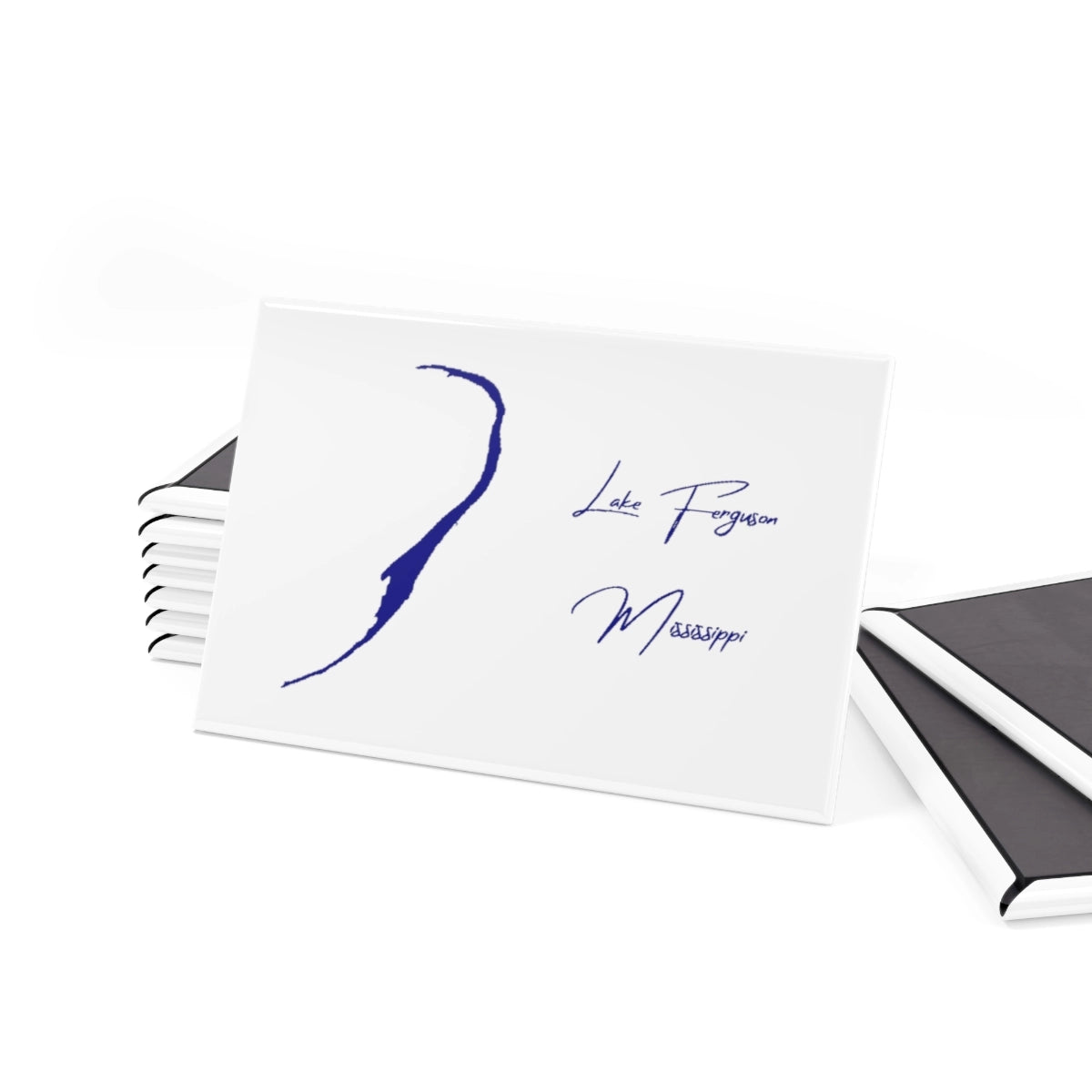 Mississippi Lake Ferguson Magnet front position view from set 2 x 3.webp