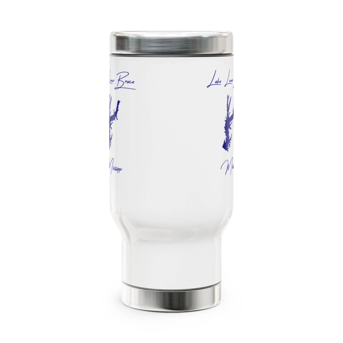 Mississippi Lake Lamar Bruce Travel Mug other position view from front 14oz.webp