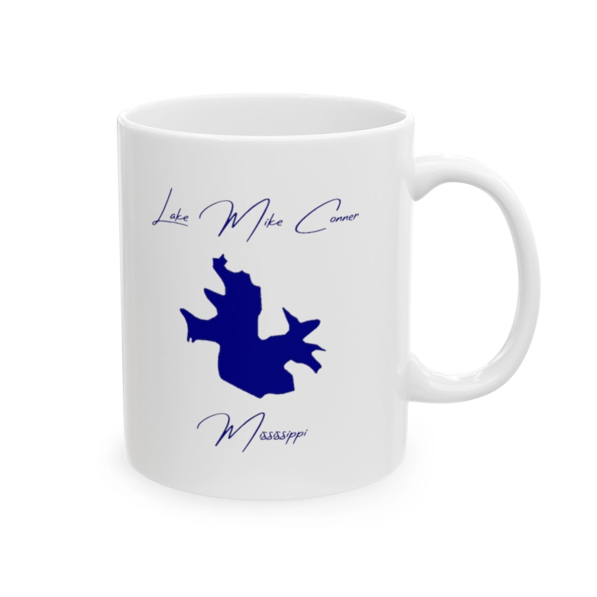Mississippi Lake Mike Conner Ceramic Mug other position view from right 11oz.webp