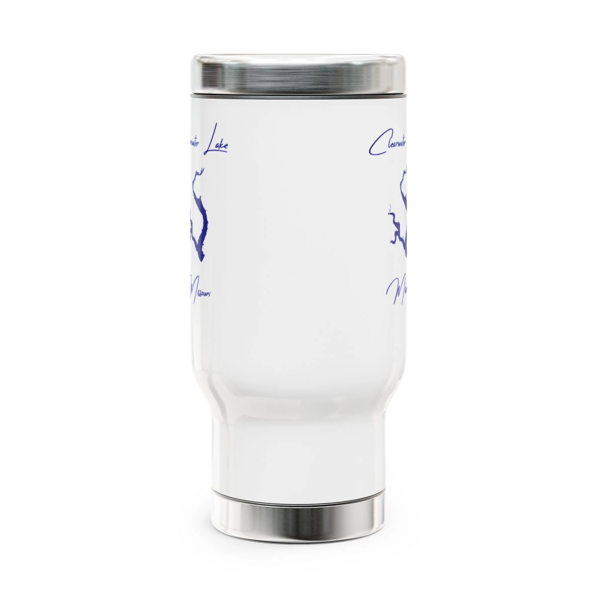 Missouri Clearwater Lake Travel Mug other position view from front 14oz.webp