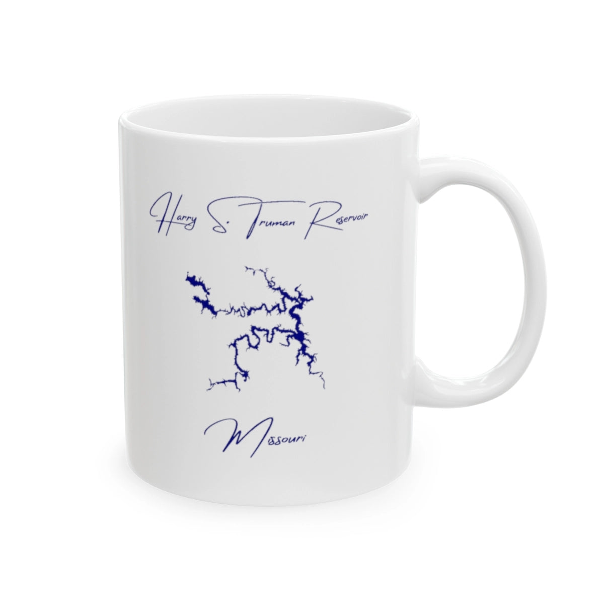 Missouri Harry S. Truman Reservoir Ceramic Mug other position view from right 11oz.webp