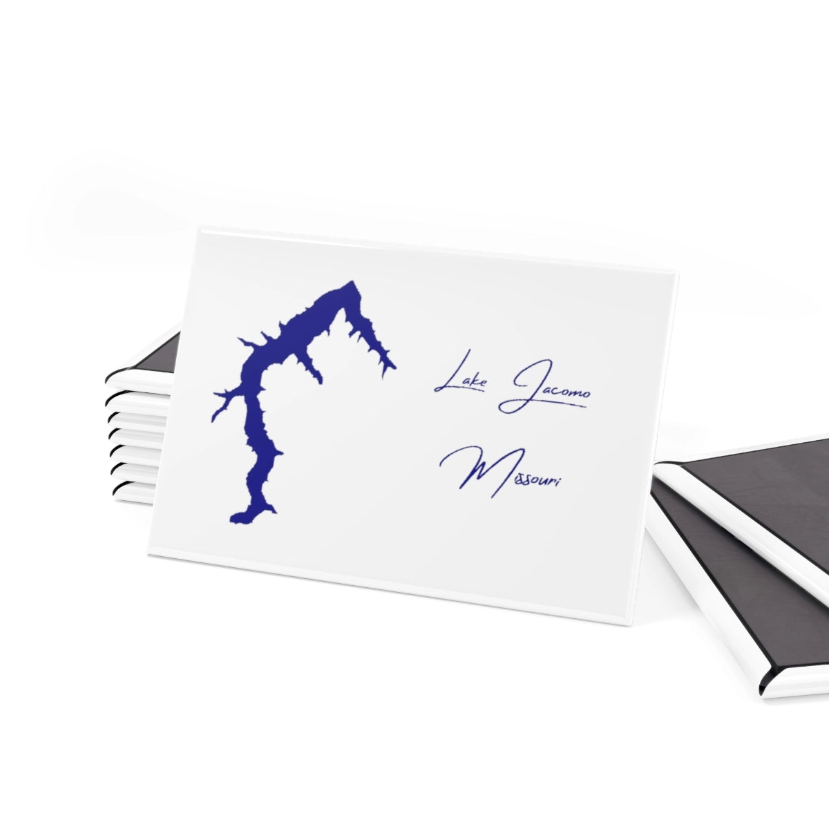 Missouri Lake Jacomo Magnet front position view from set 2 x 3.webp