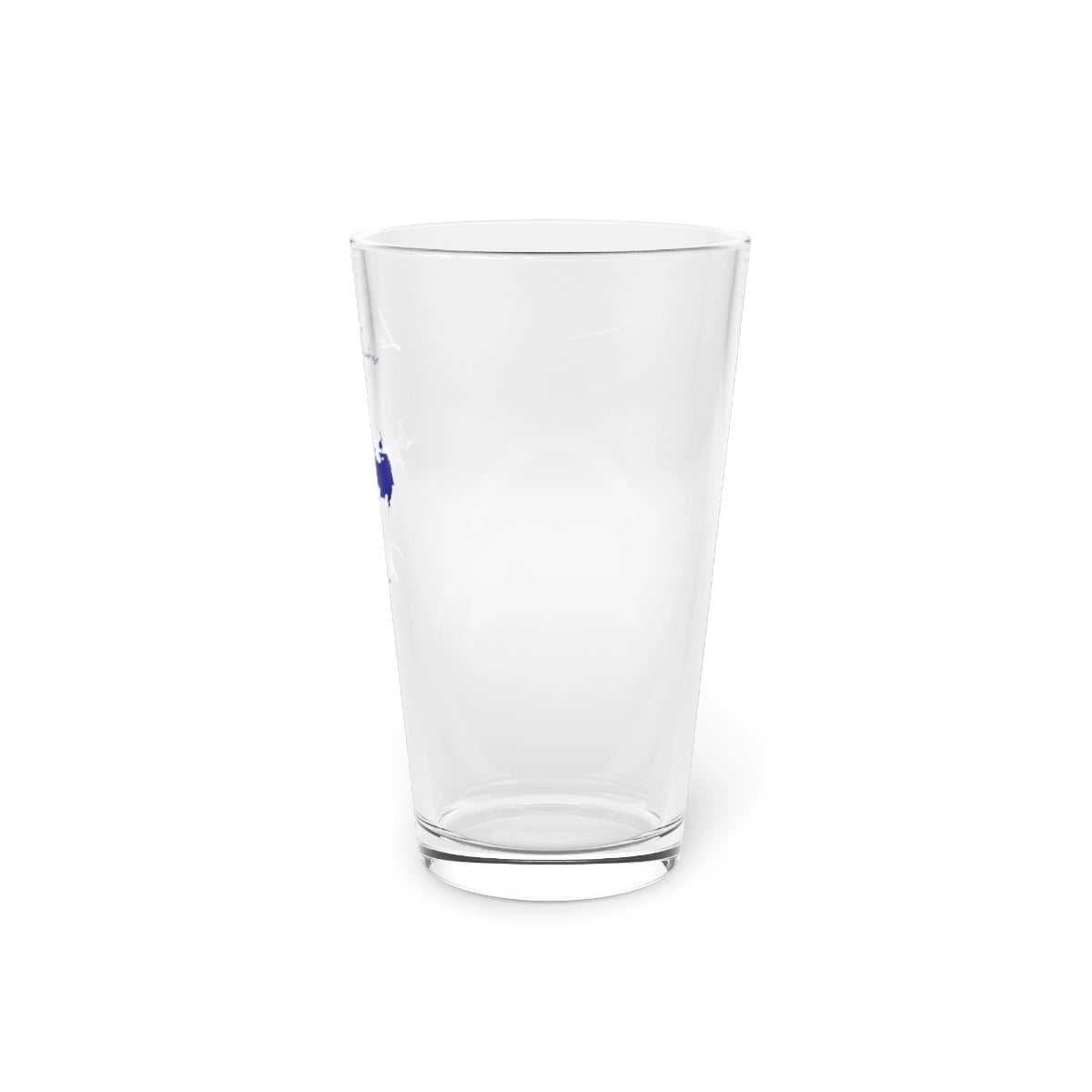 Missouri Lake Montrose 16oz Pint Glass front position view from right 16oz.webp