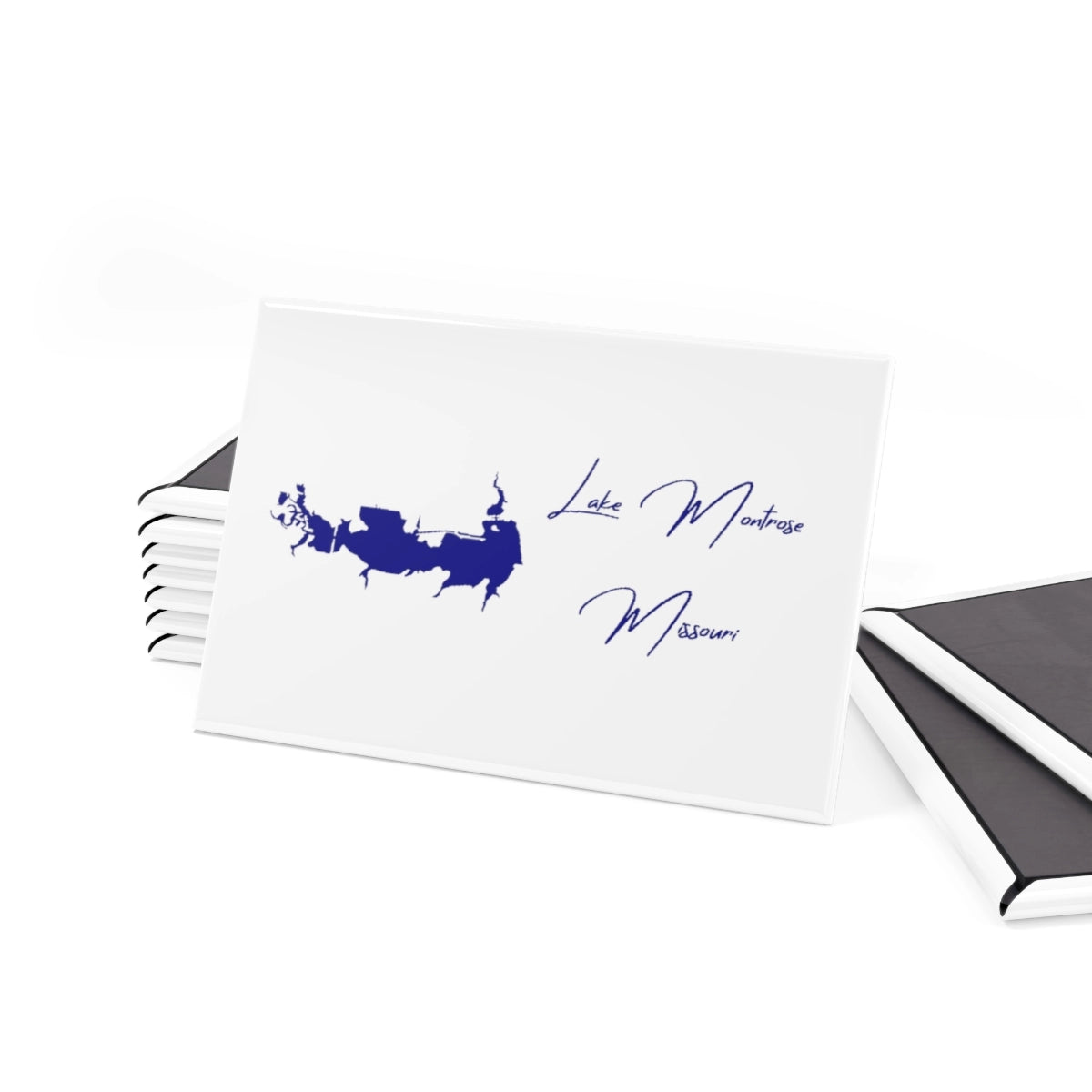 Missouri Lake Montrose Magnet front position view from set 2 x 3.webp