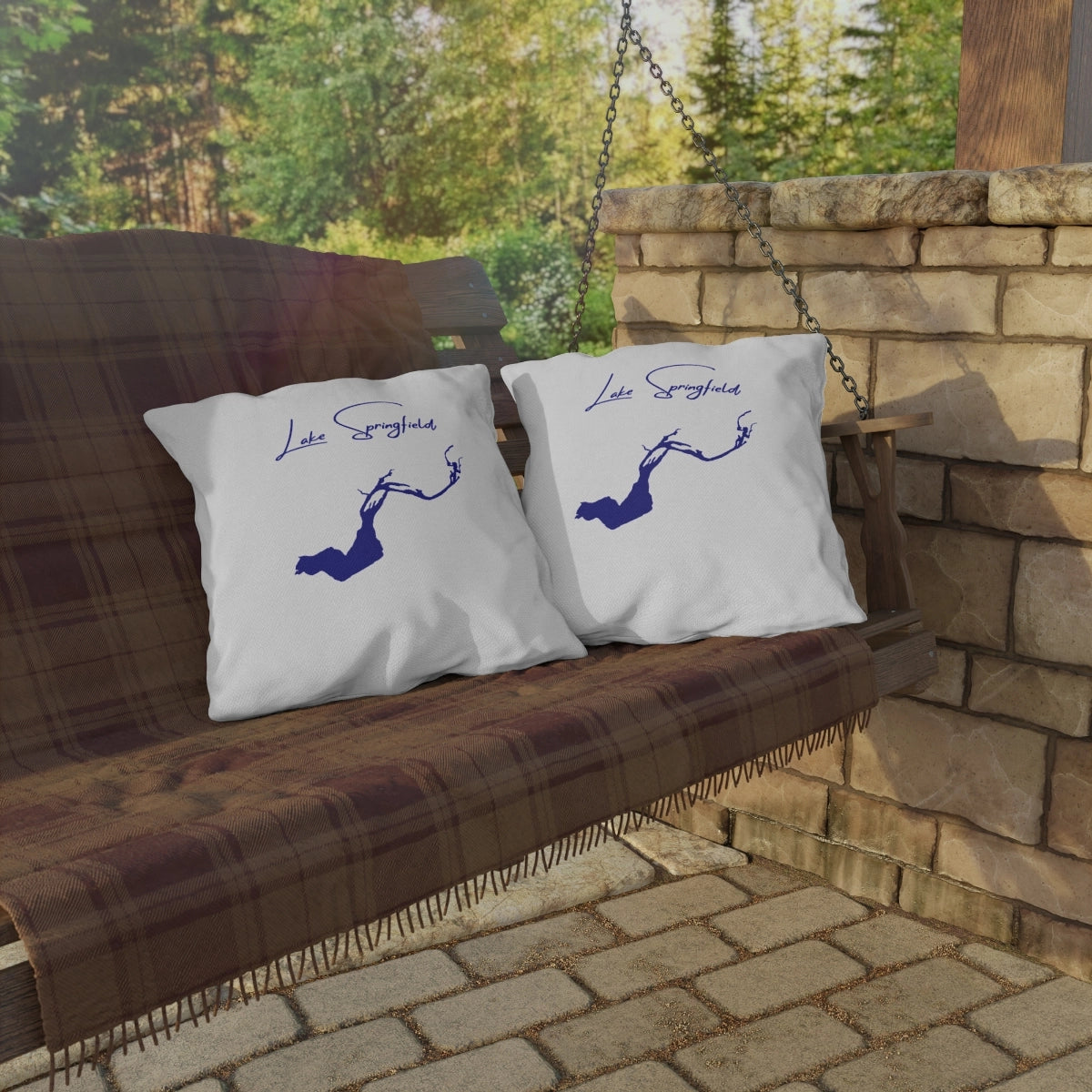 Missouri Lake Springfield Outdoor Pillow all position view from context-2 20 x 20.webp