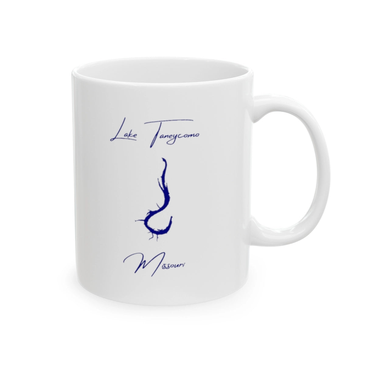 Missouri Lake Taneycomo Ceramic Mug other position view from right 11oz.webp