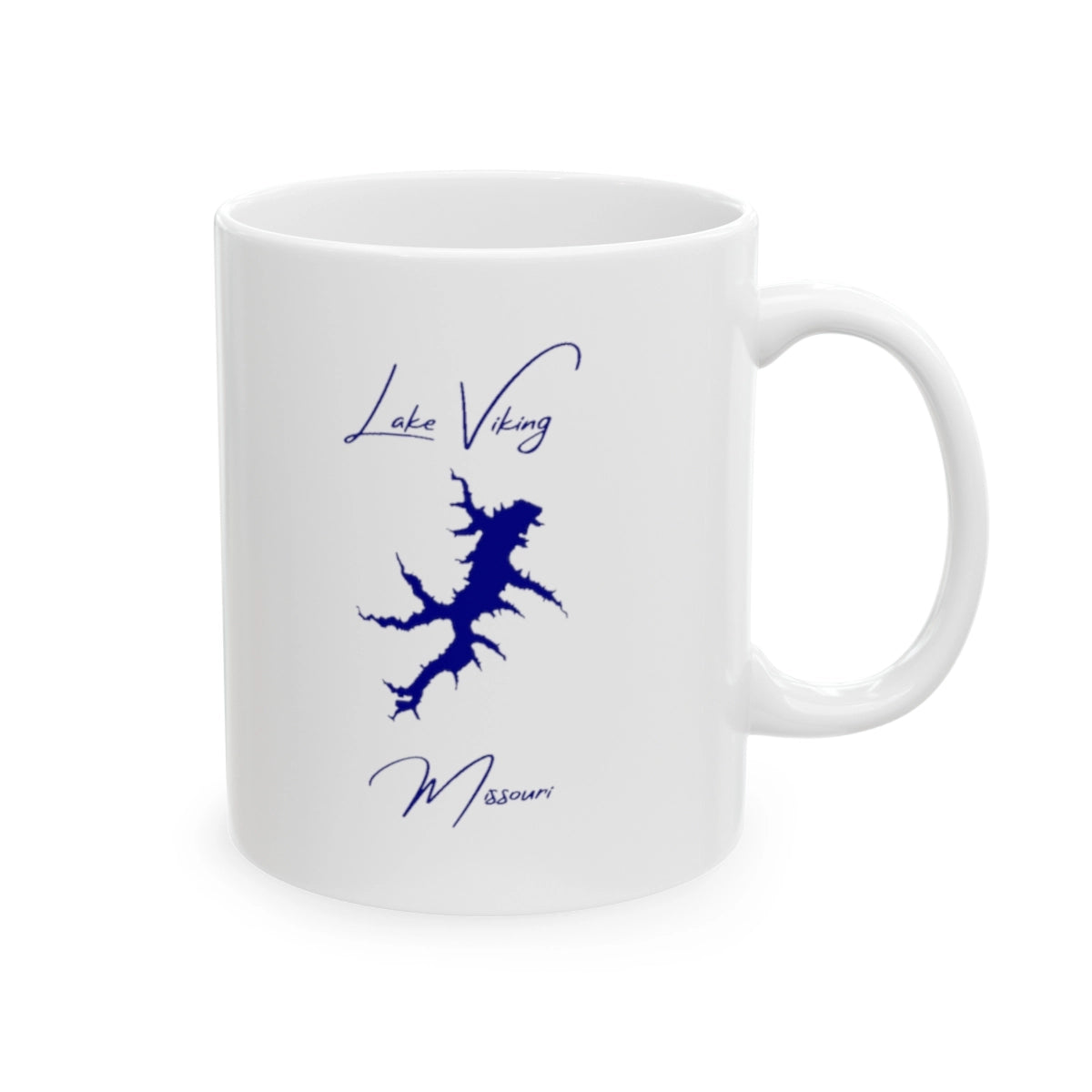 Missouri Lake Viking Ceramic Mug other position view from right 11oz.webp