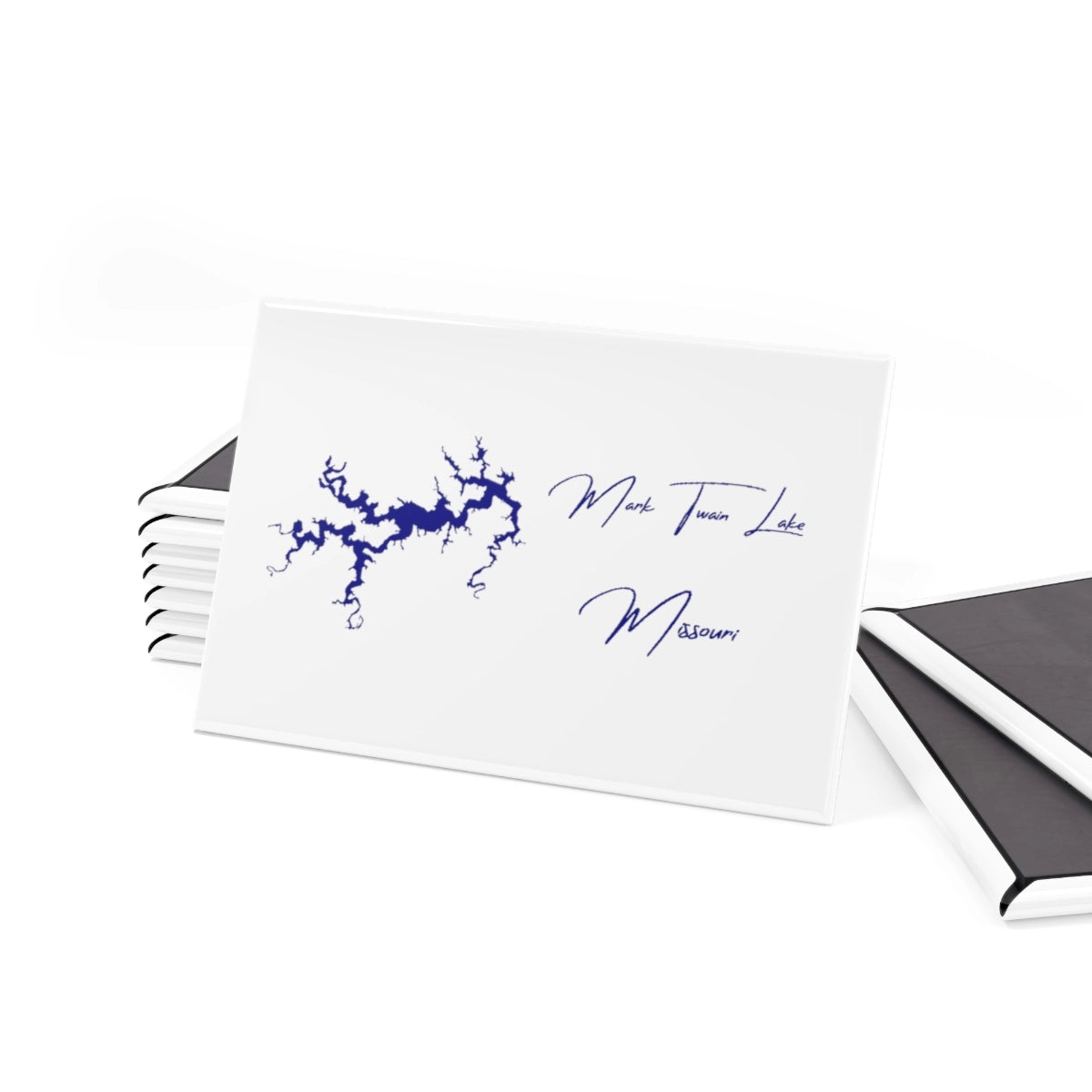 Missouri Mark Twain Lake Magnet front position view from set 2 x 3.webp