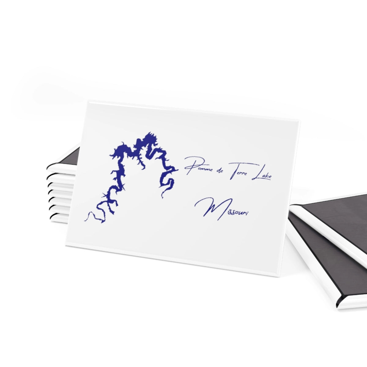 Missouri Pomme de Terre Lake Magnet front position view from set 2 x 3.webp