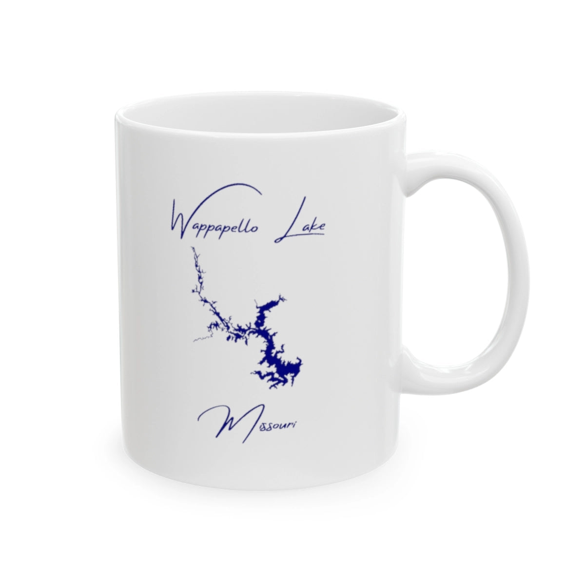 Missouri Wappapello Lake Ceramic Mug other position view from right 11oz.webp