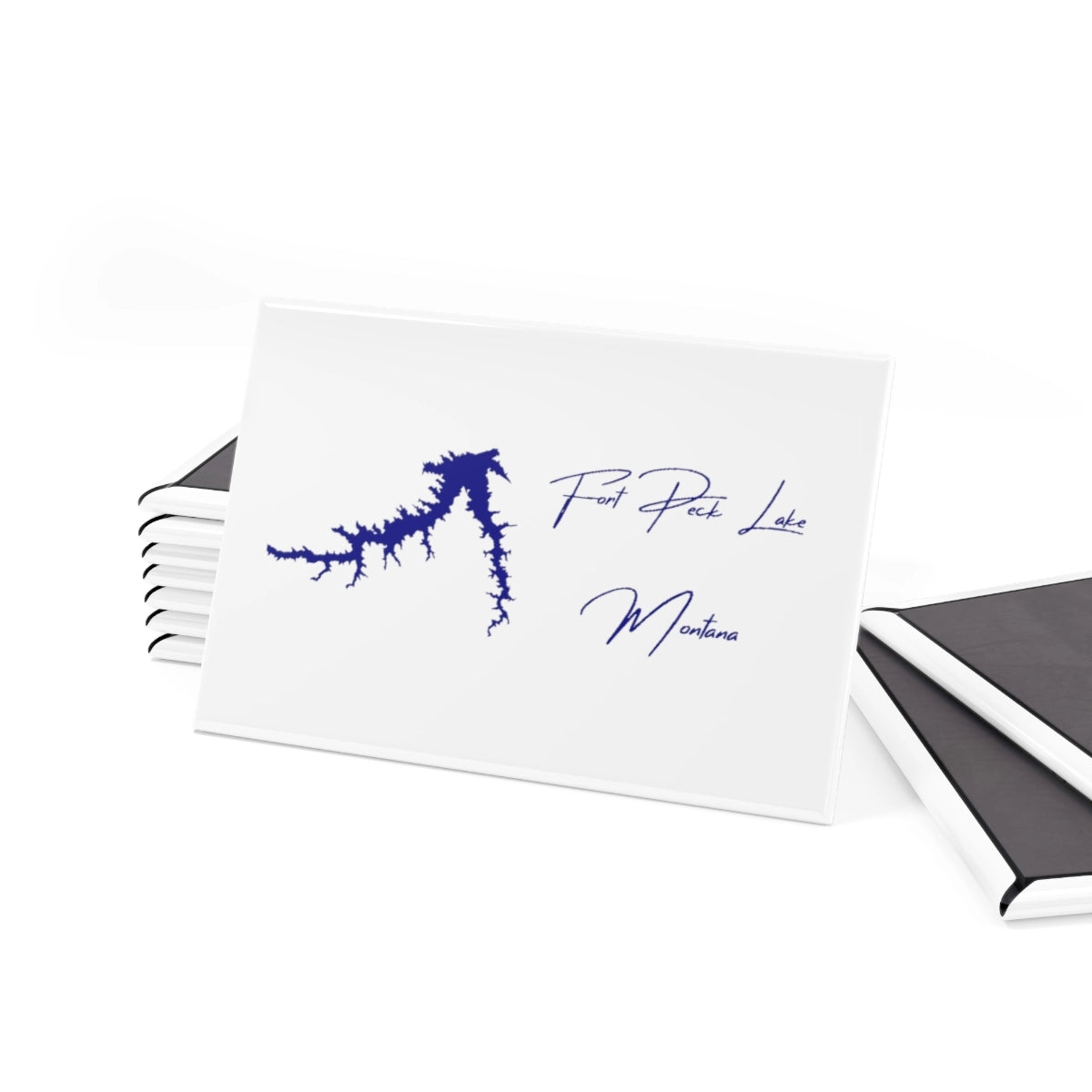 Montana Fort Peck Lake Magnet front position view from set 2 x 3.webp