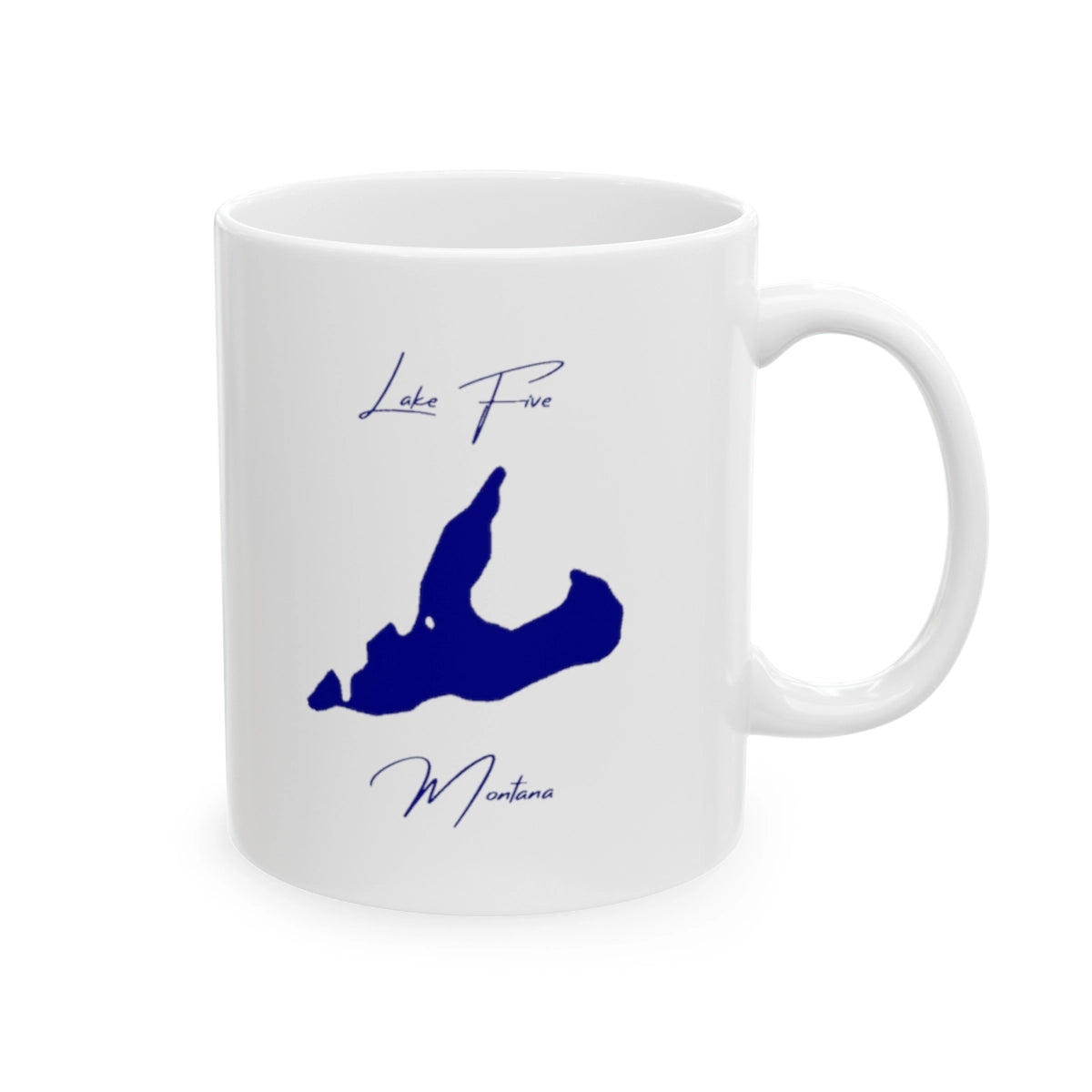Montana Lake Five Ceramic Mug other position view from right 11oz.webp
